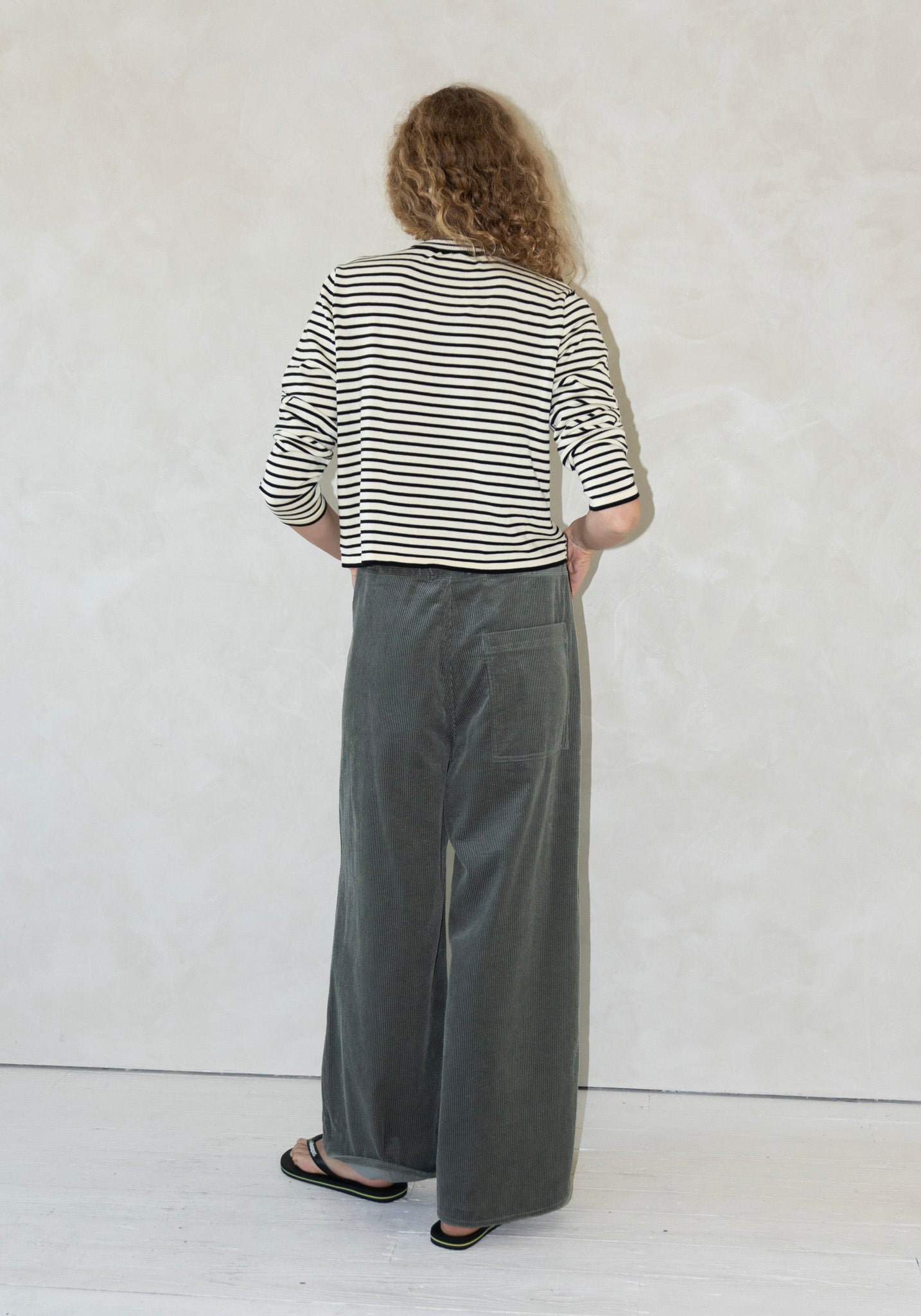 Sofie D'Hoore Pistis Corduroy Pant in Sage