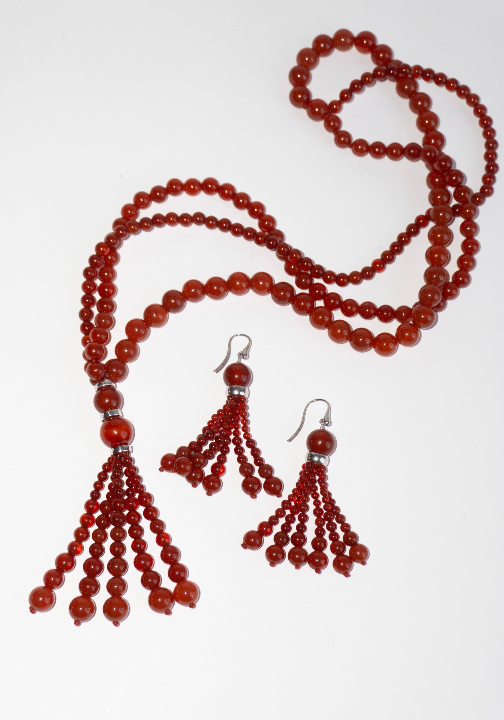 Venice Opera Carnelian Earrings