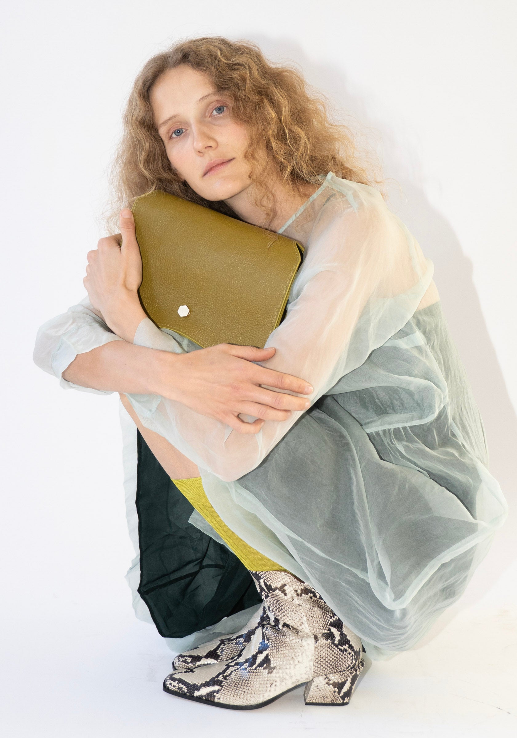 Val Bag in Green Ochre