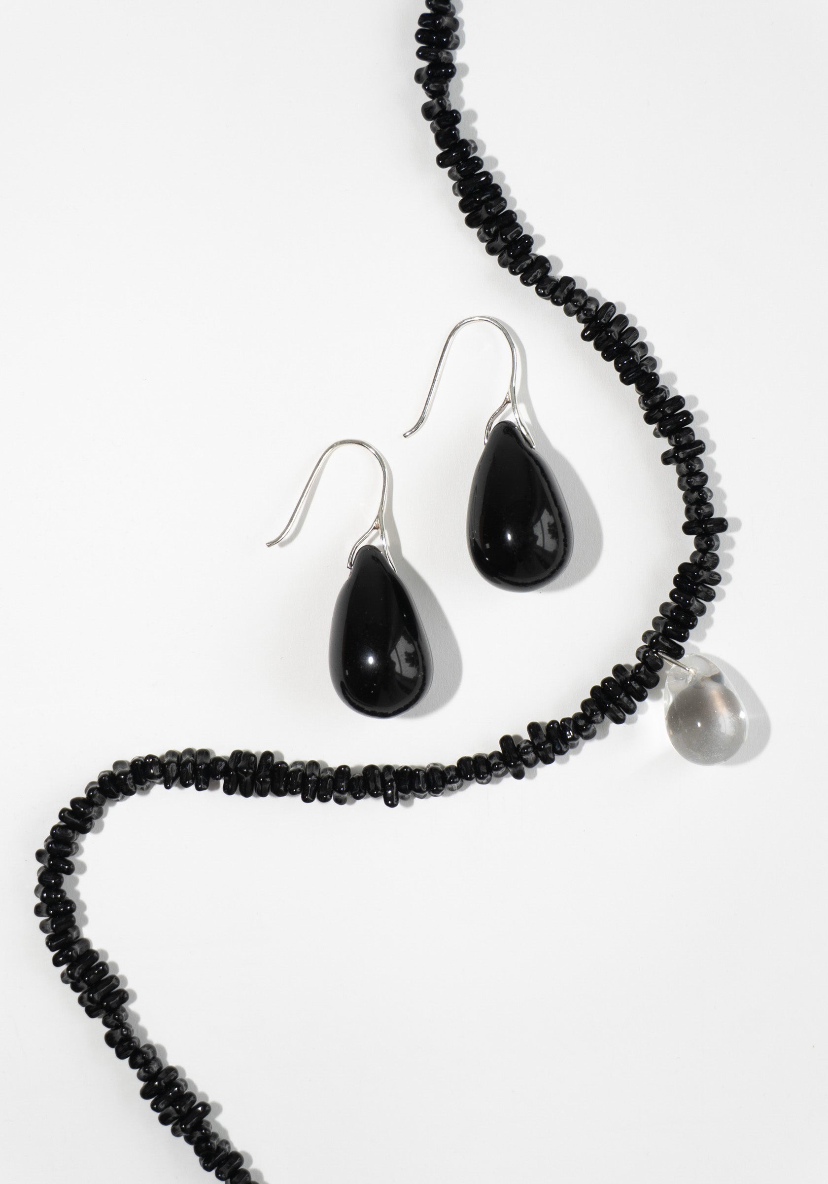 Sisi Joia Gota Maxi Earrings in Black