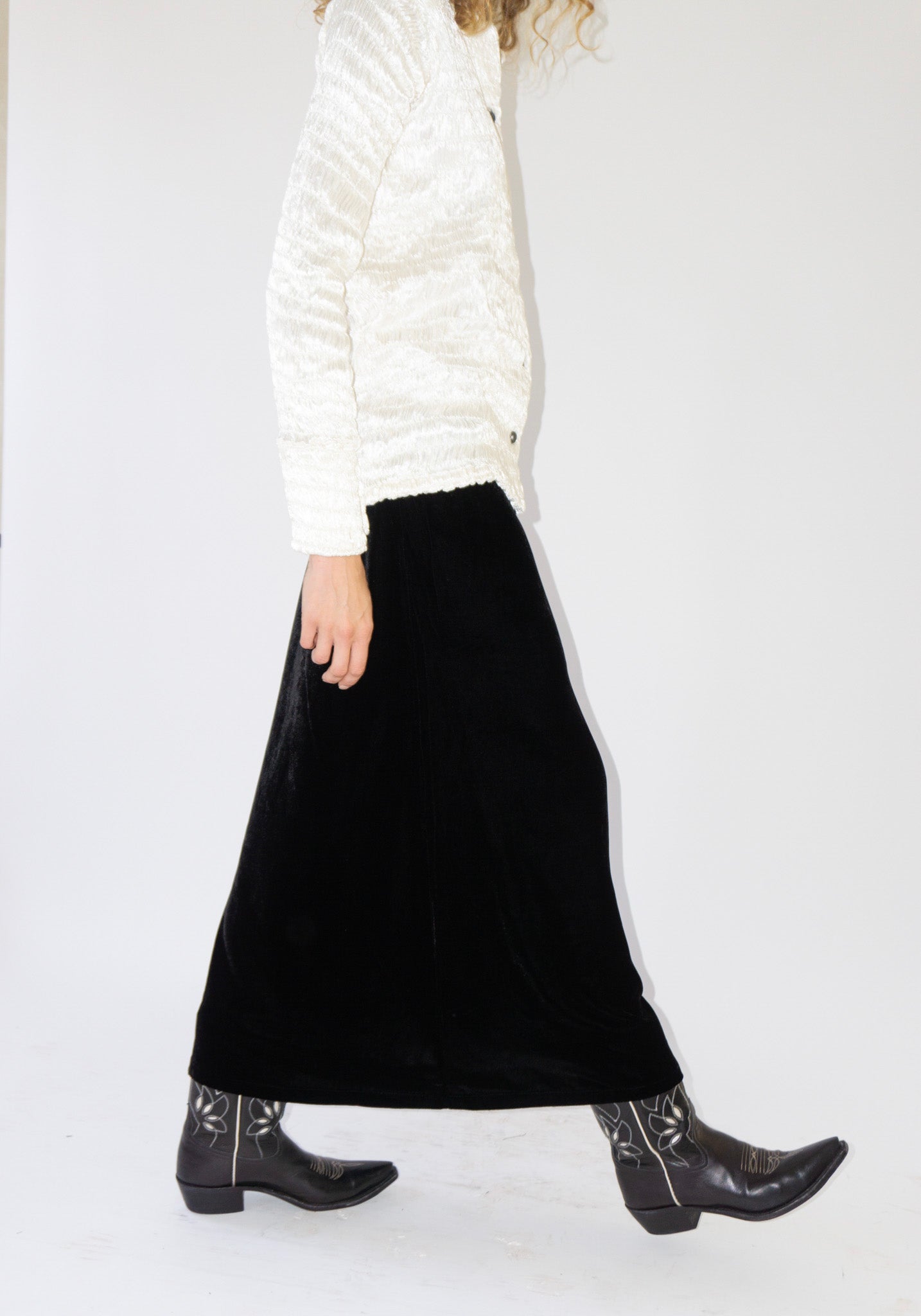 Malene Birger Boshan Midi Skirt in Black