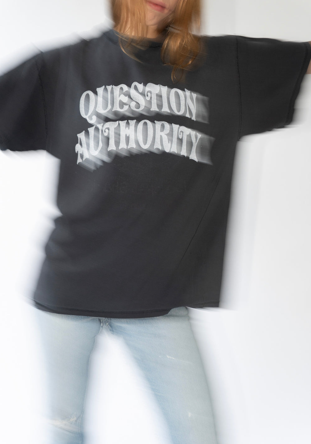 Question Authority Tee Vestige