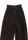 6397 Roomy Pant in Brown Cord