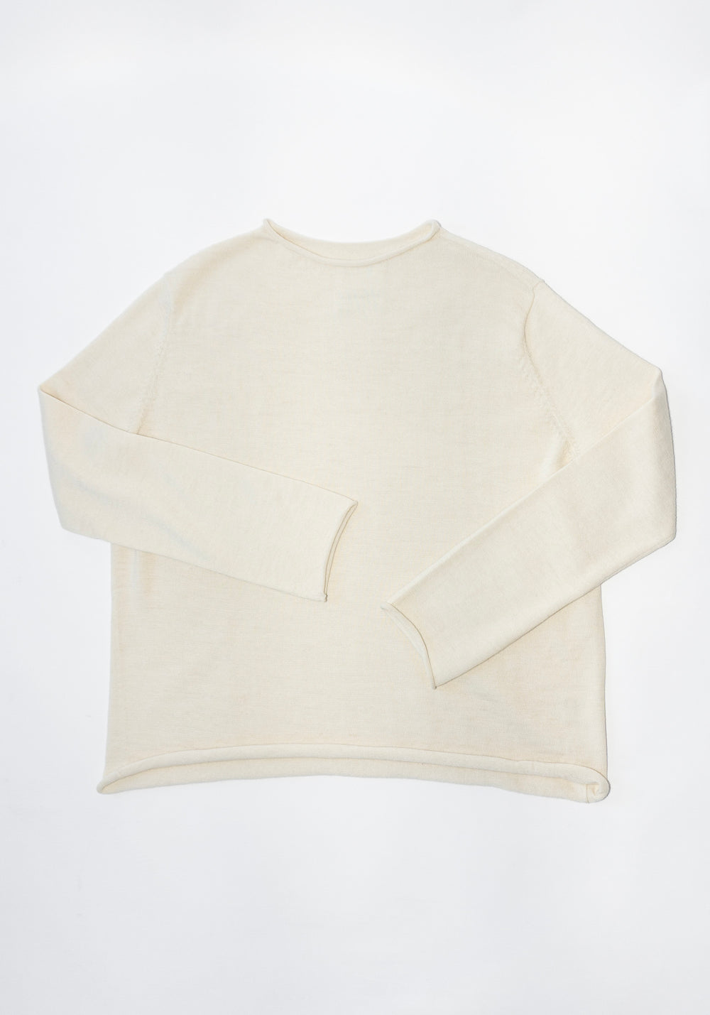 Super Fine Boatneck in Ivory