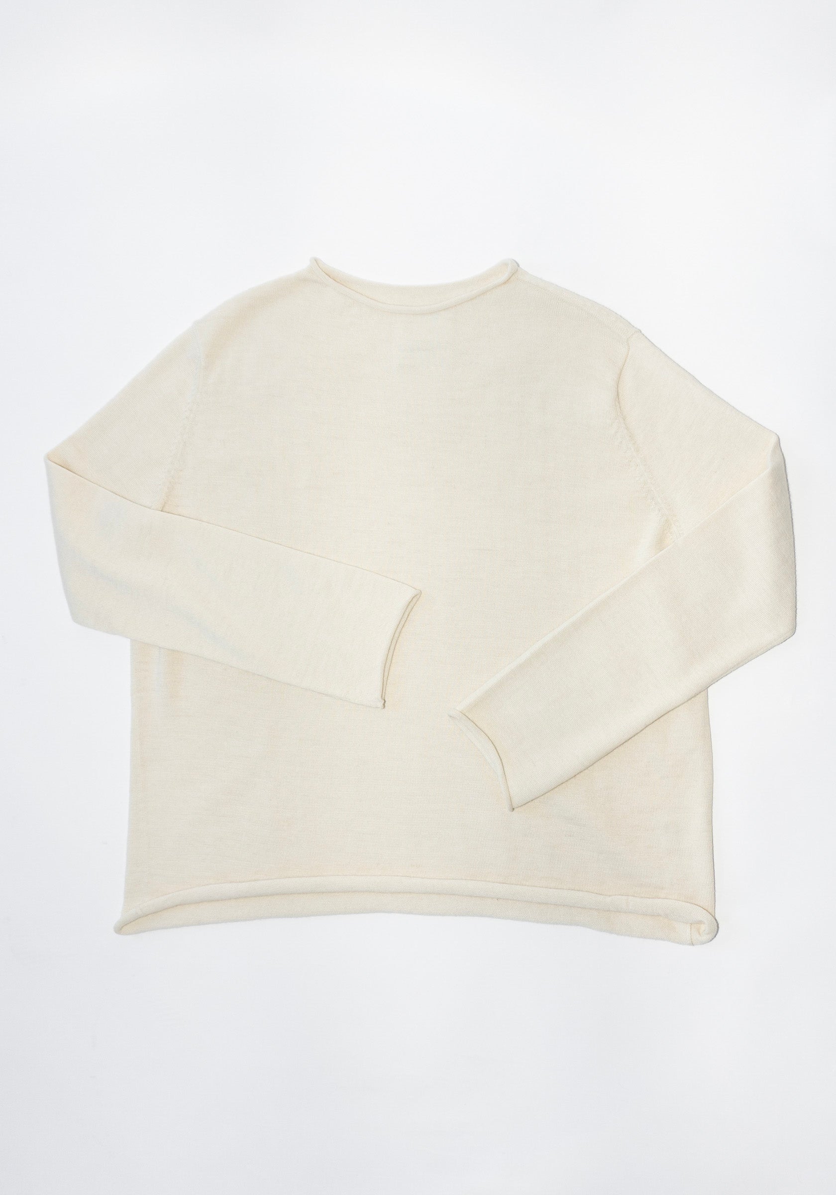 Super Fine Boatneck in Ivory