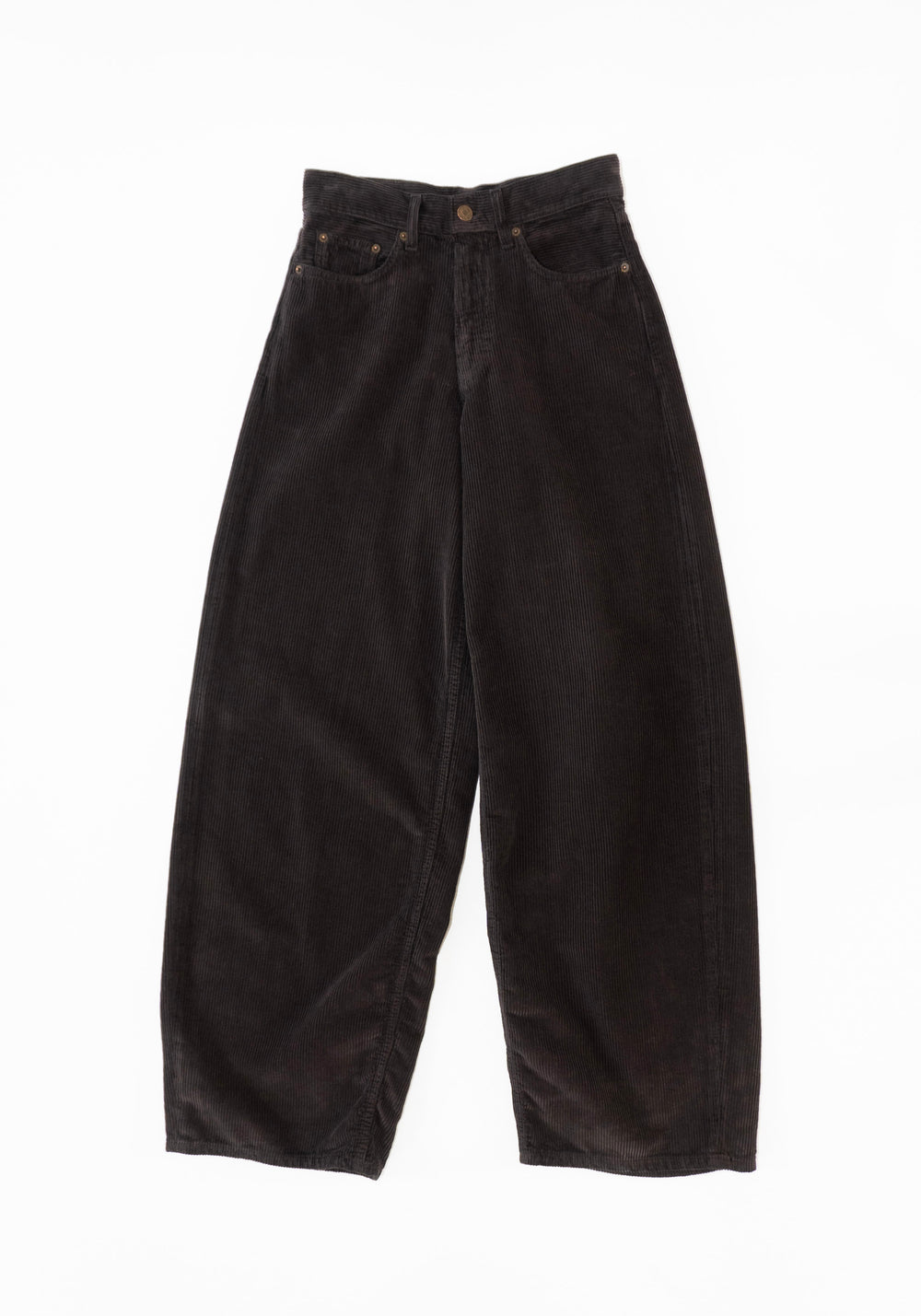 6397 Roomy Pant in Brown Cord