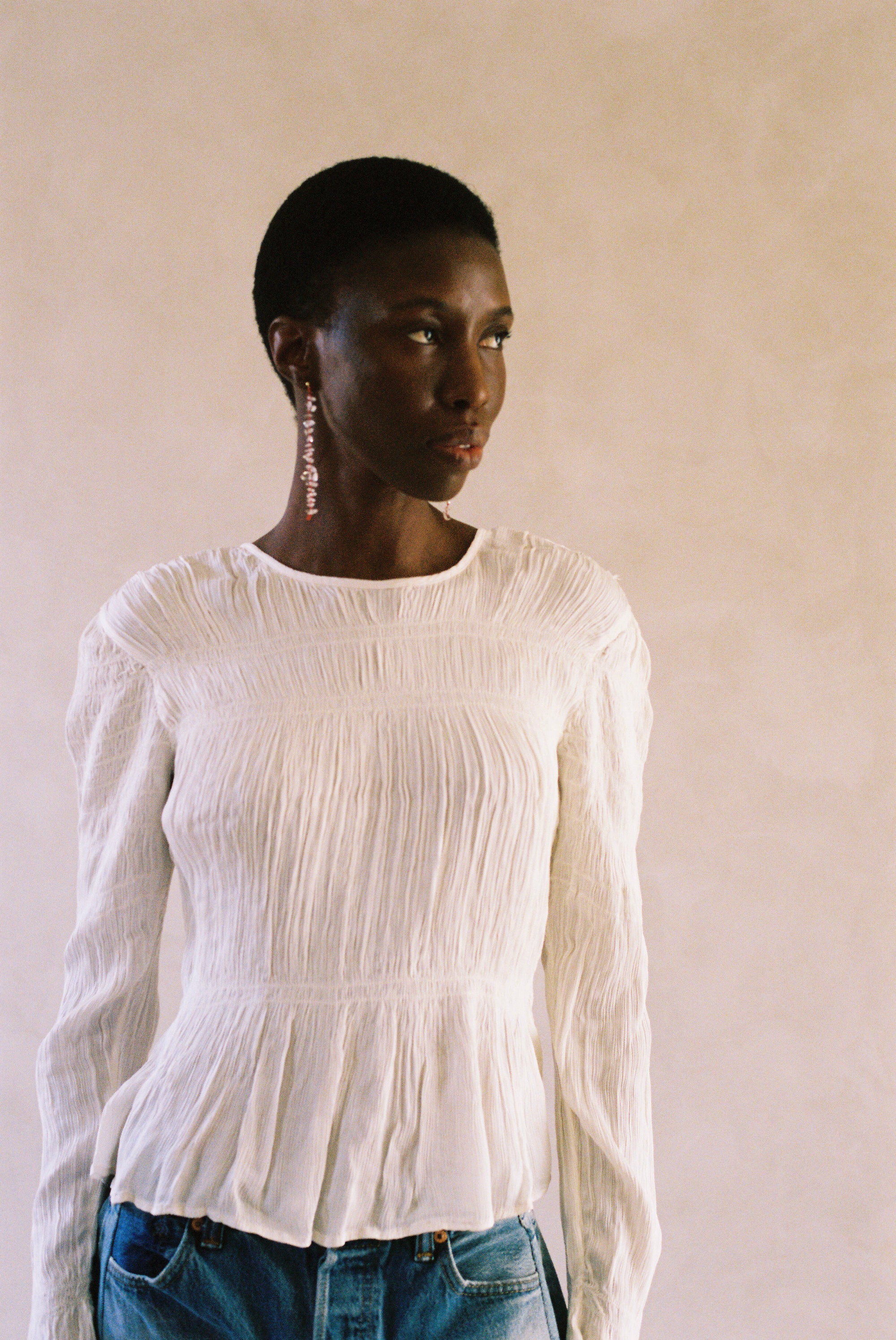 By Malene Birger Ovas Blouse in Cream