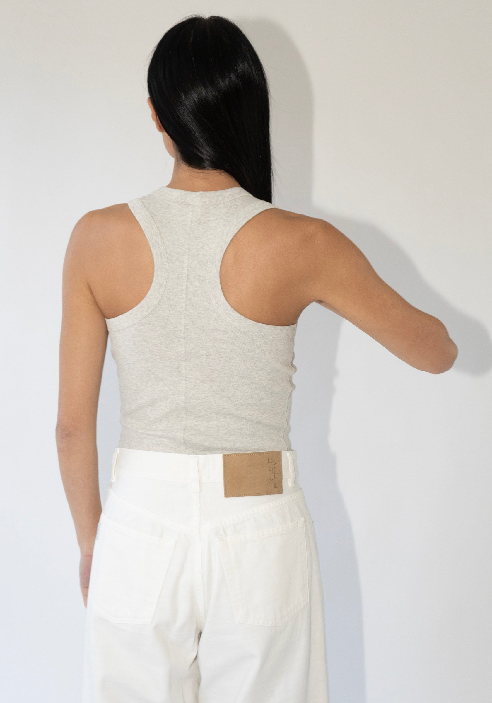 Flore Flore Hannah Tank in Heather Grey

