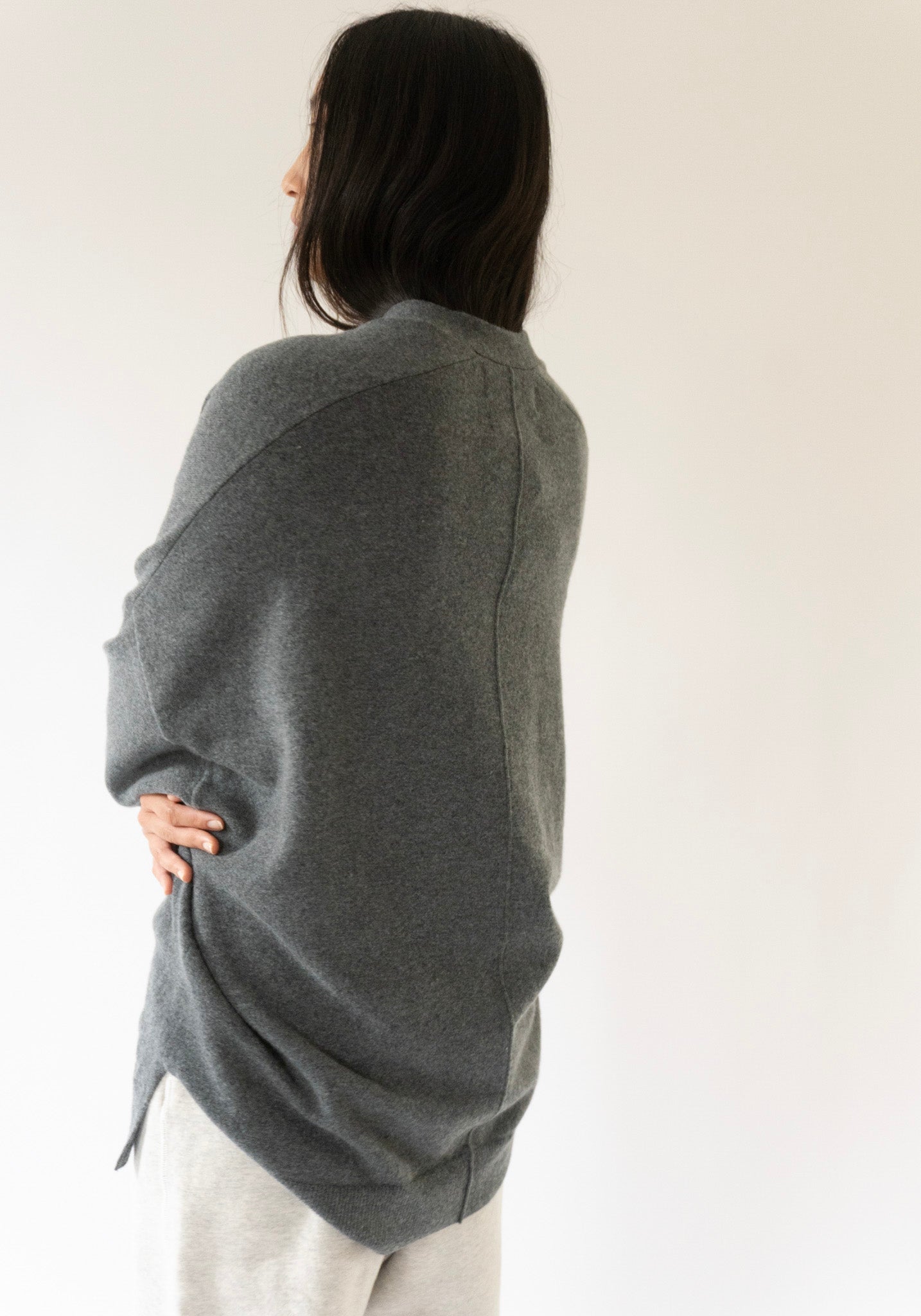 Extreme Cashmere Tokio Cardigan in Felt