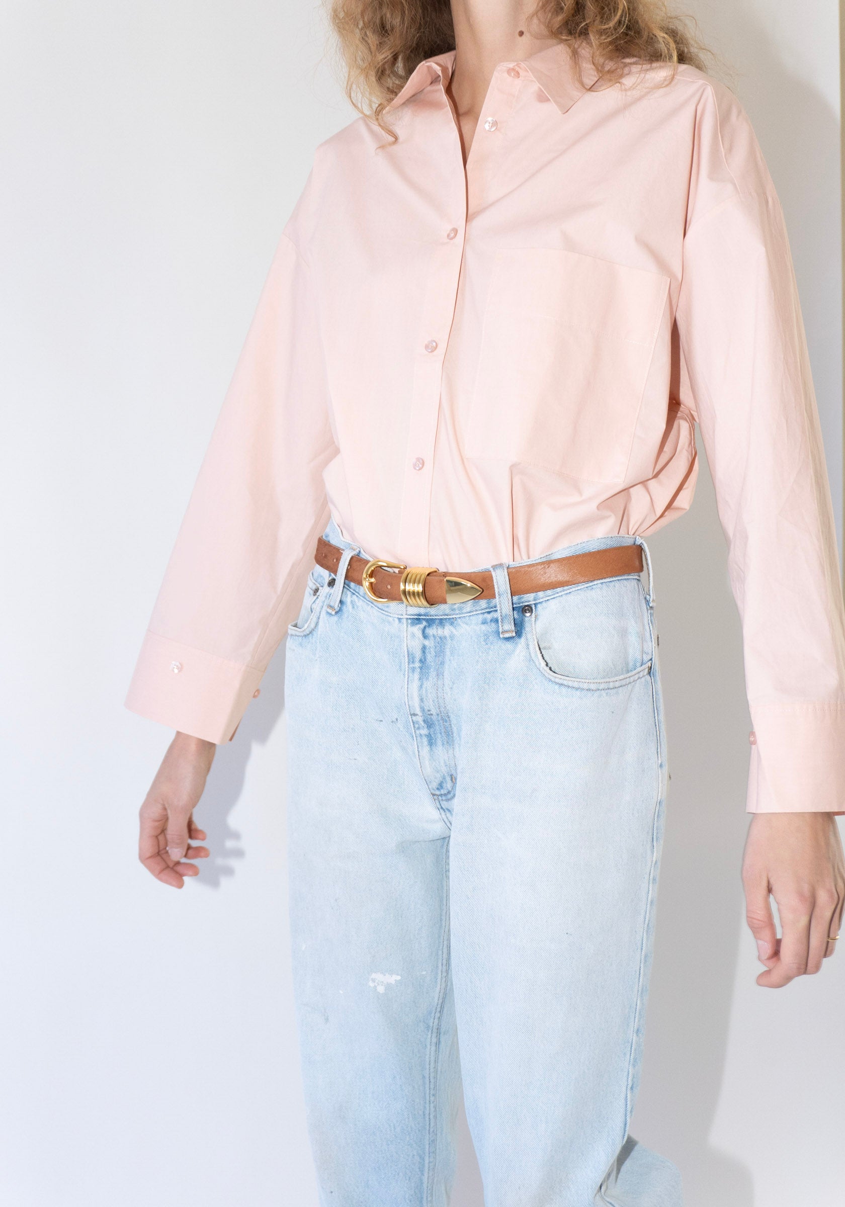 Derris Shirt in Rose Dust