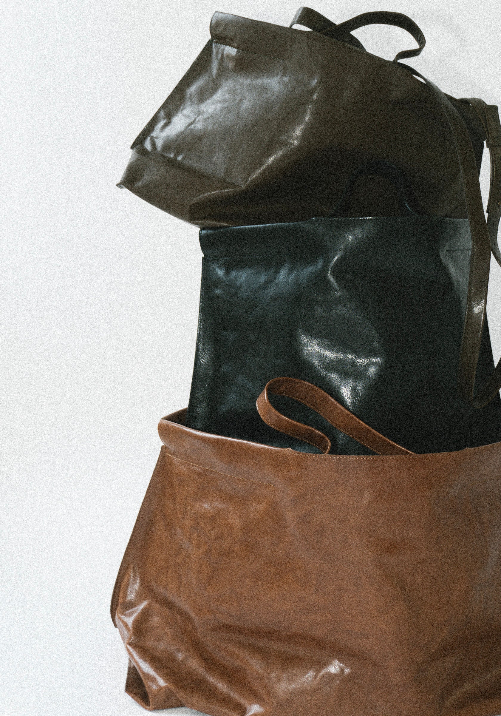 Bea Mombaers XL Shopper Bag Cognac – VESTIGE