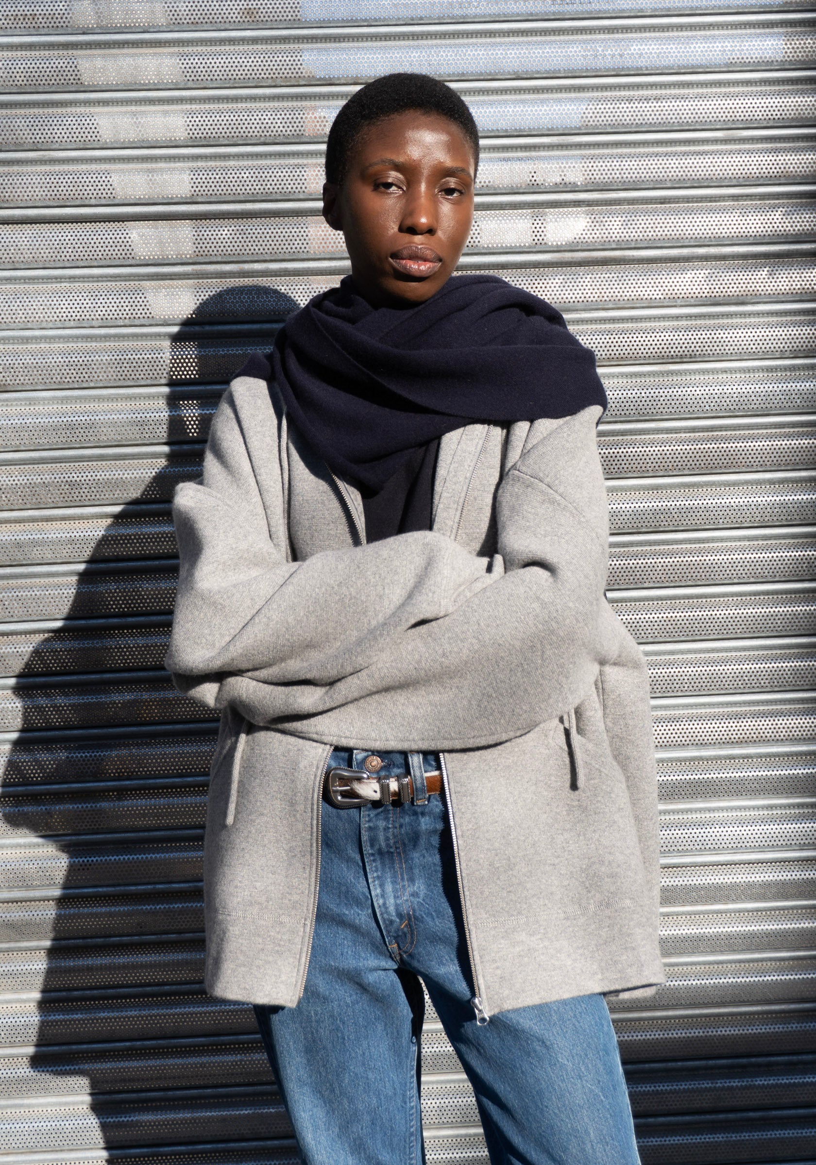 Extreme Cashmere Donnie Cardigan in Goat