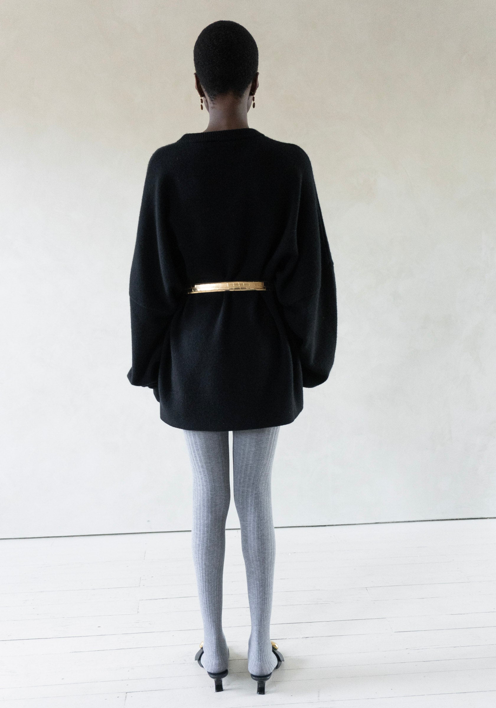 Mina Sweater in Raven