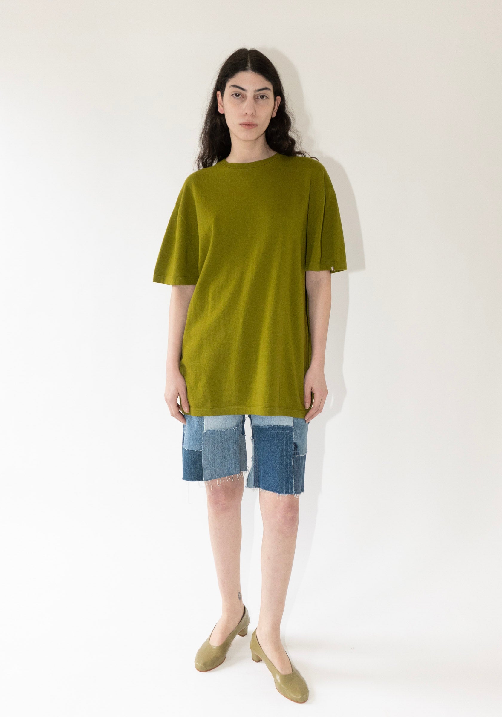 Extreme Cashmere Rik Tee in Grass