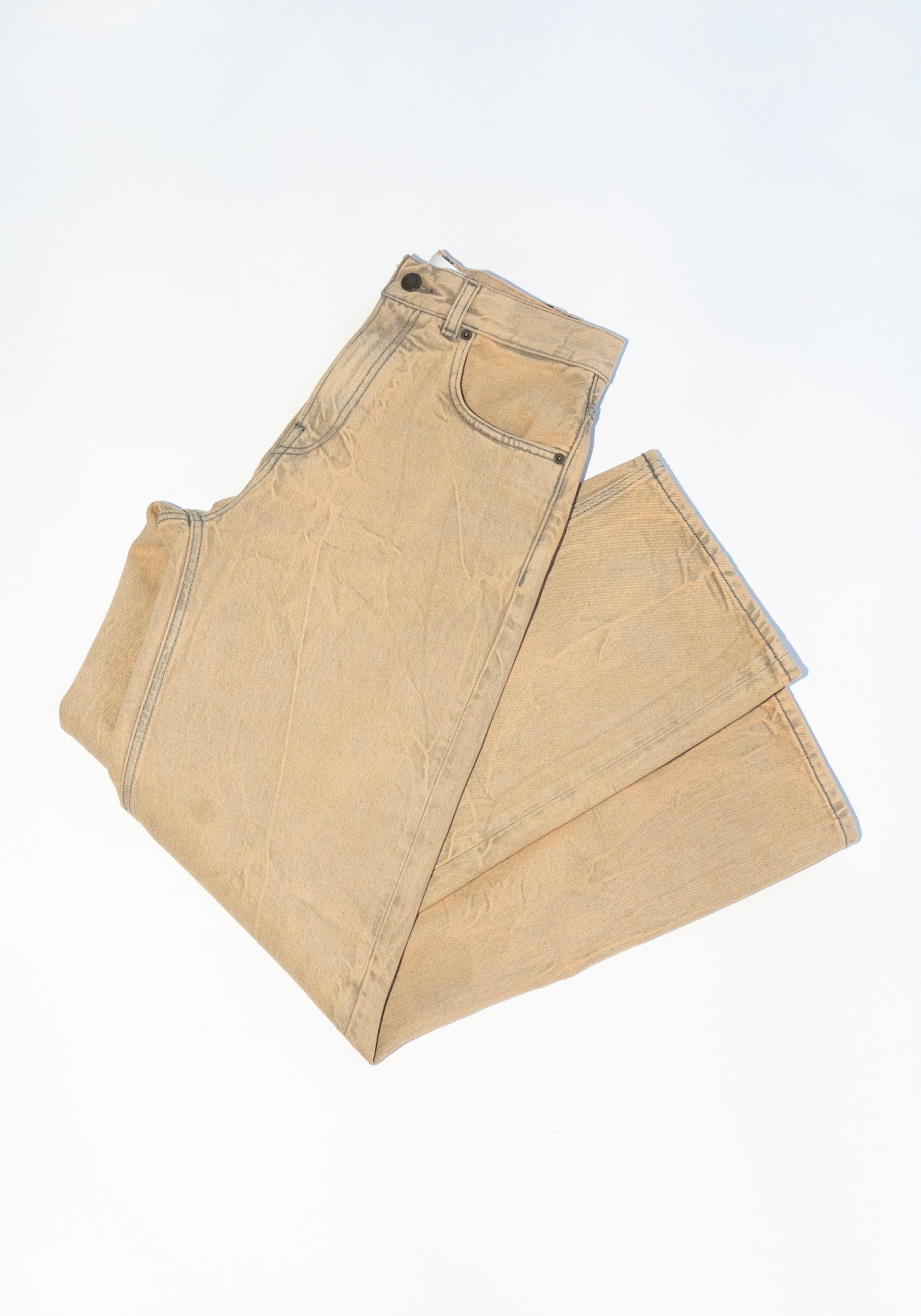 Bonnie Straight Leg Jean in Overdyed Camel