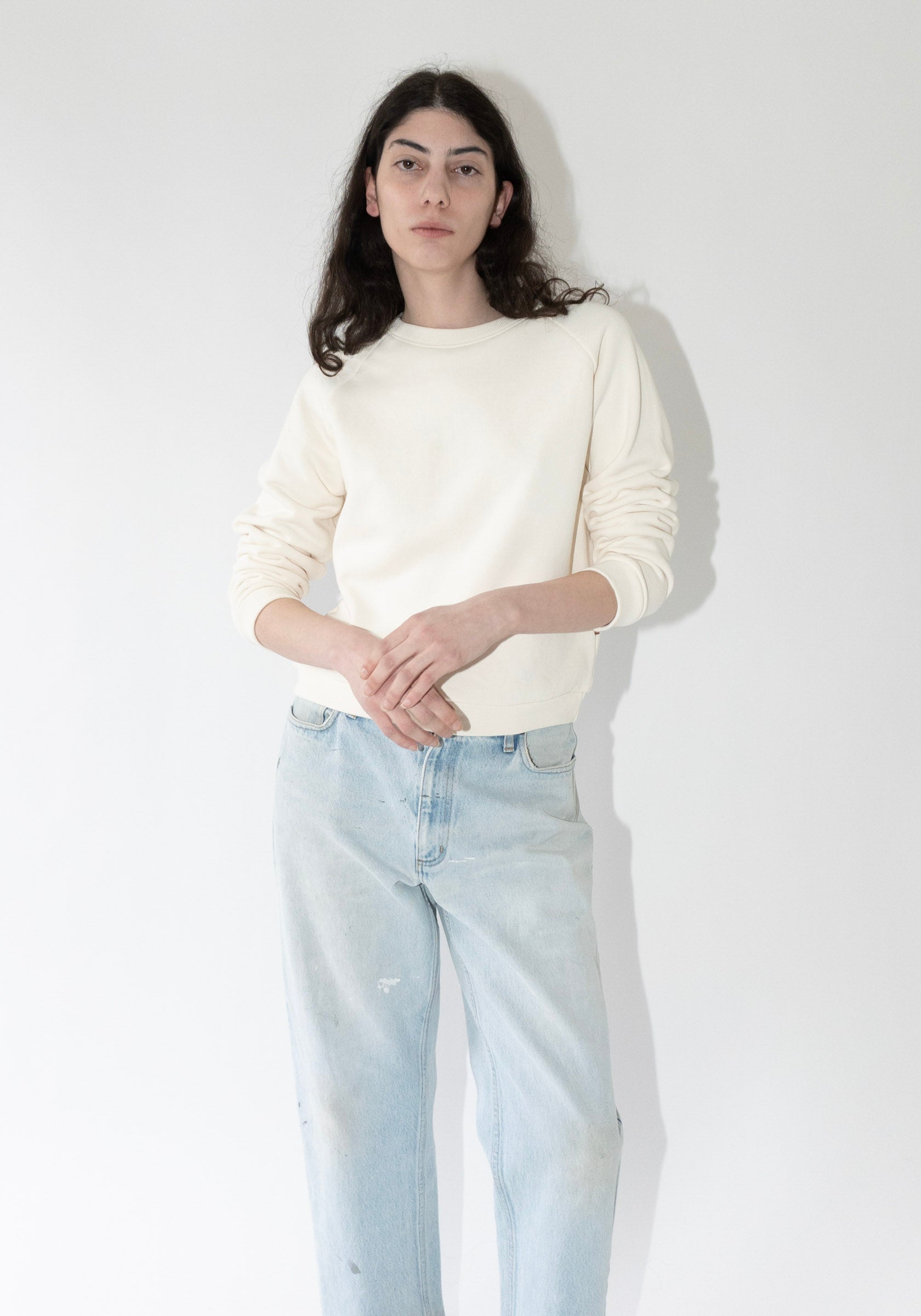 Jamie Haller Daily Sweatshirt in Ecru