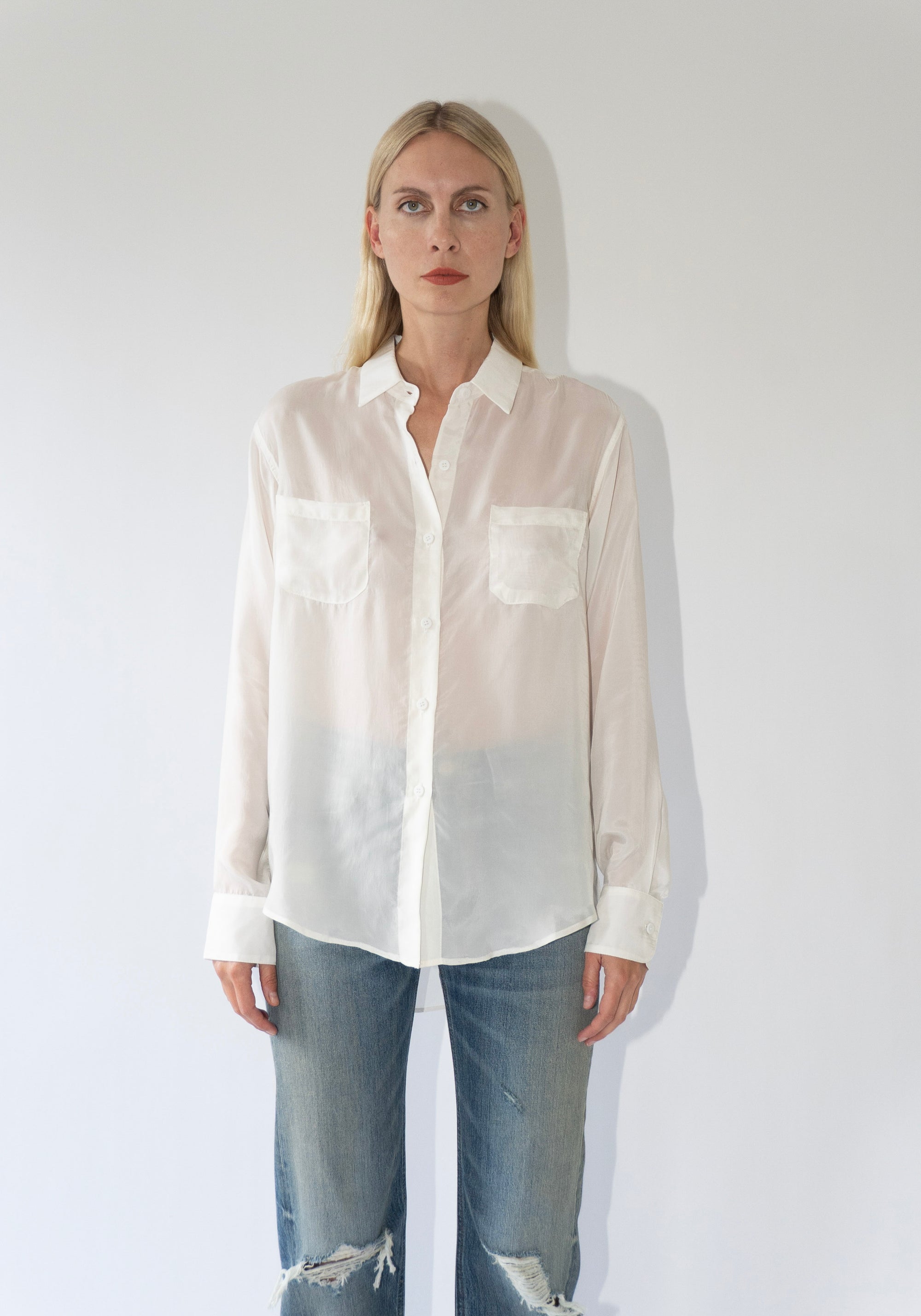 Georgio Button Down in Ivory