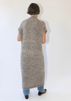 Lauren Manoogian Handknit Big Cable Dress in Marl