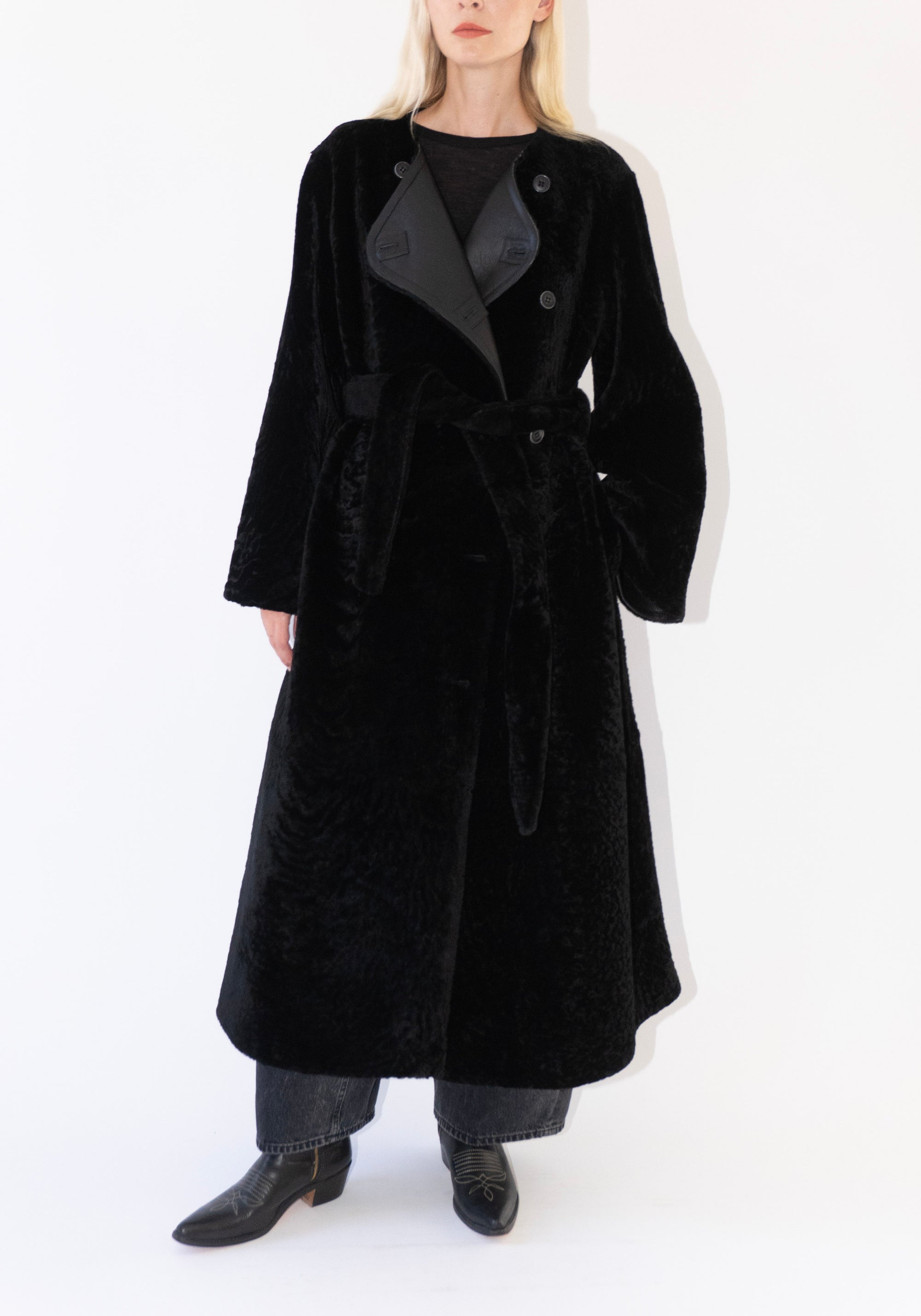 Malene Birger Sandria Coat in Black