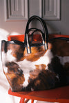 Tote in Cow Print