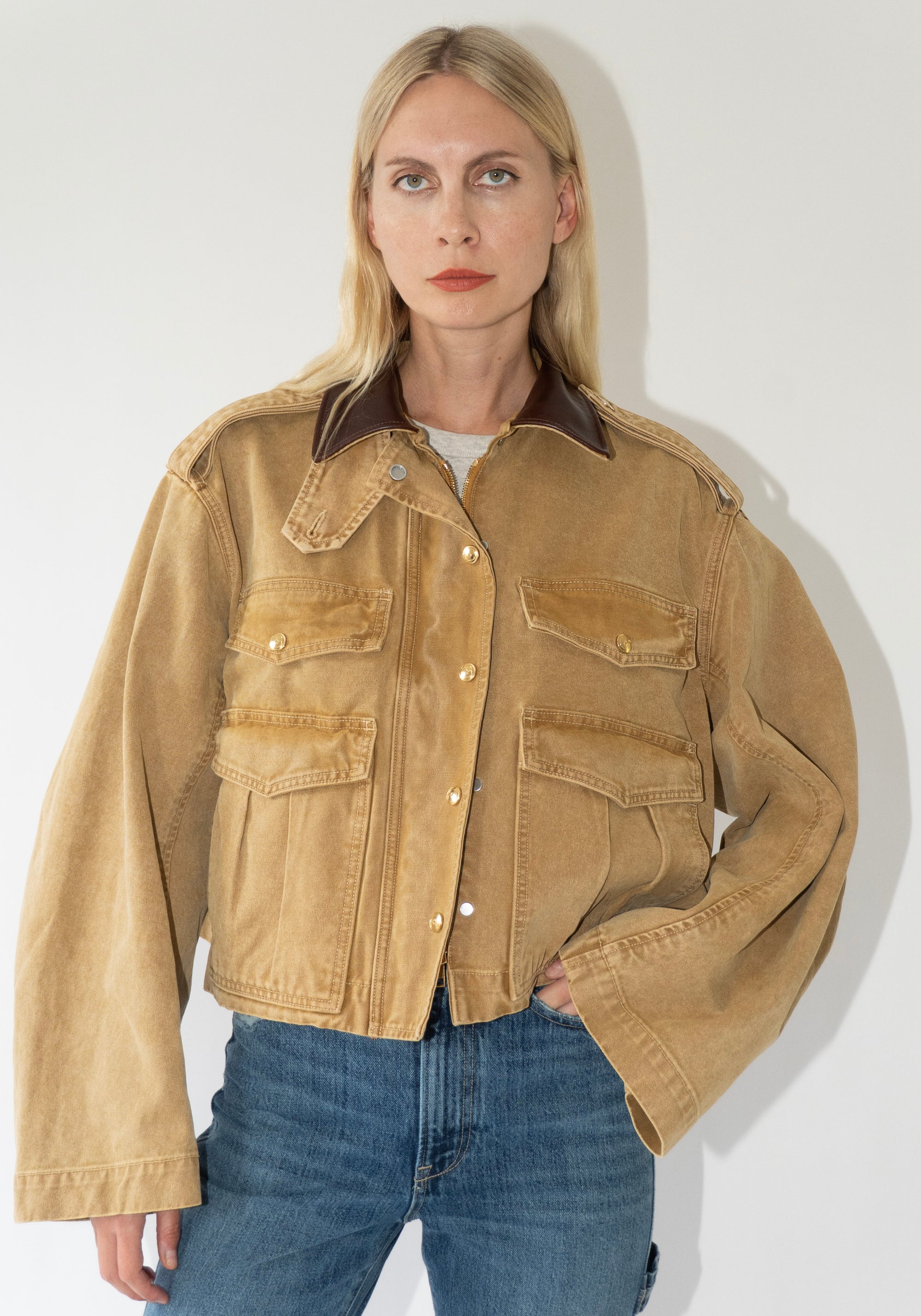 RÙADH Henderson Jacket in Tan