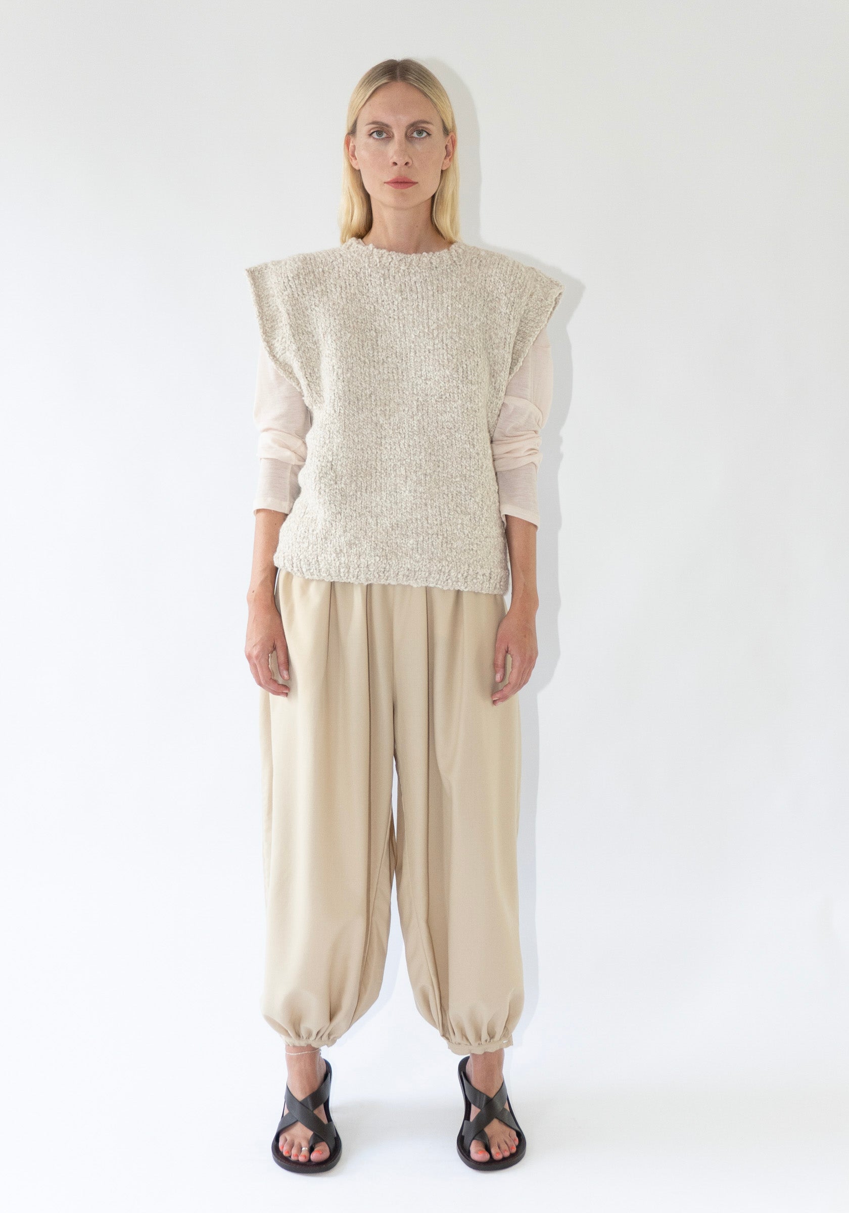 Sono Petrus Pull Under Sweater in Natural