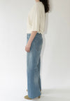 Tanaka Boy Jean Trousers in Vintage Bleach Blue