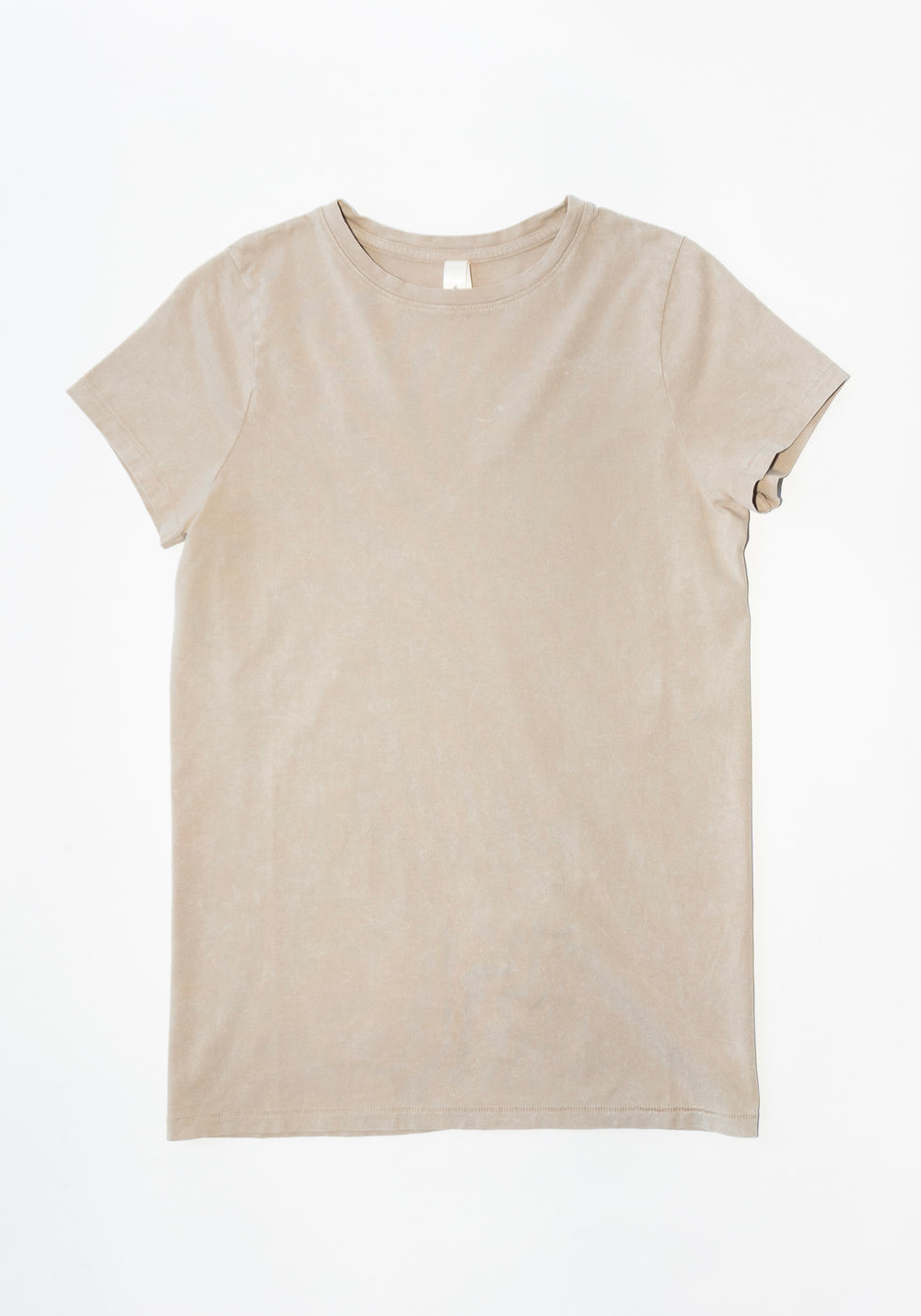 Bias Baby Tee in Sandstone