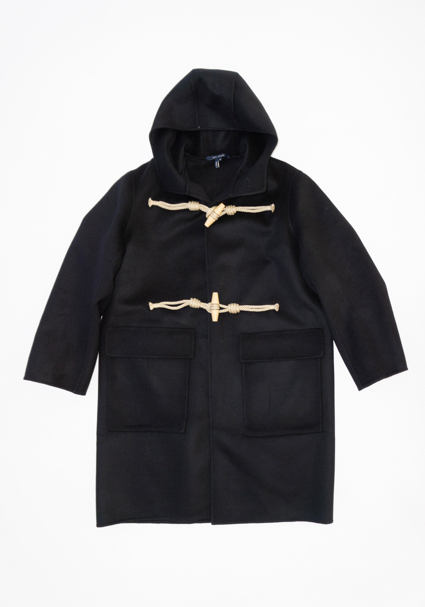 Sofie D'Hoore Castle Duffle Coat in Black