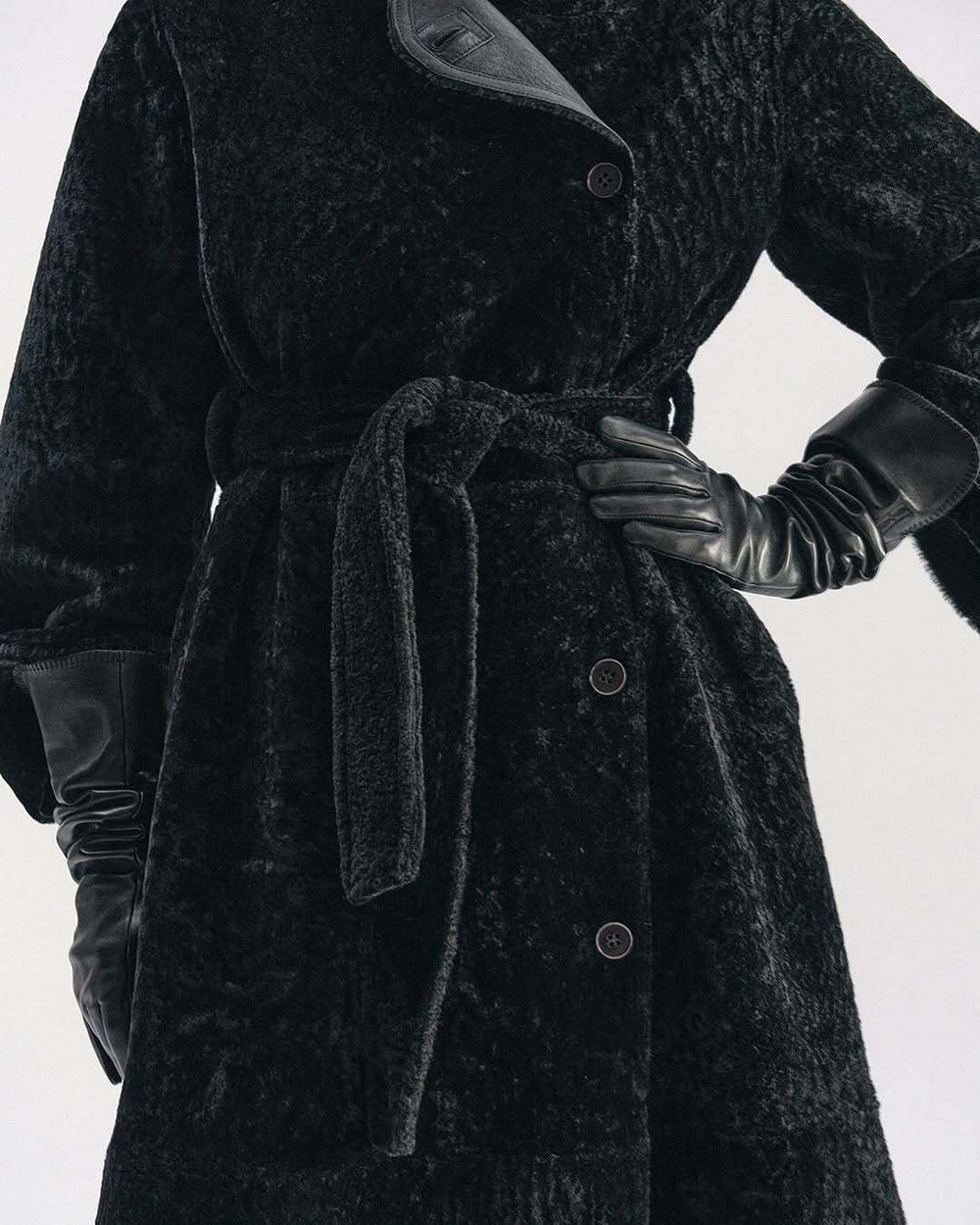 Sandria Coat in Black