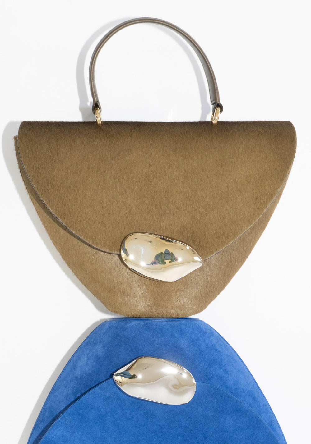 Esha Soni The Orb Bag in Dark Olive