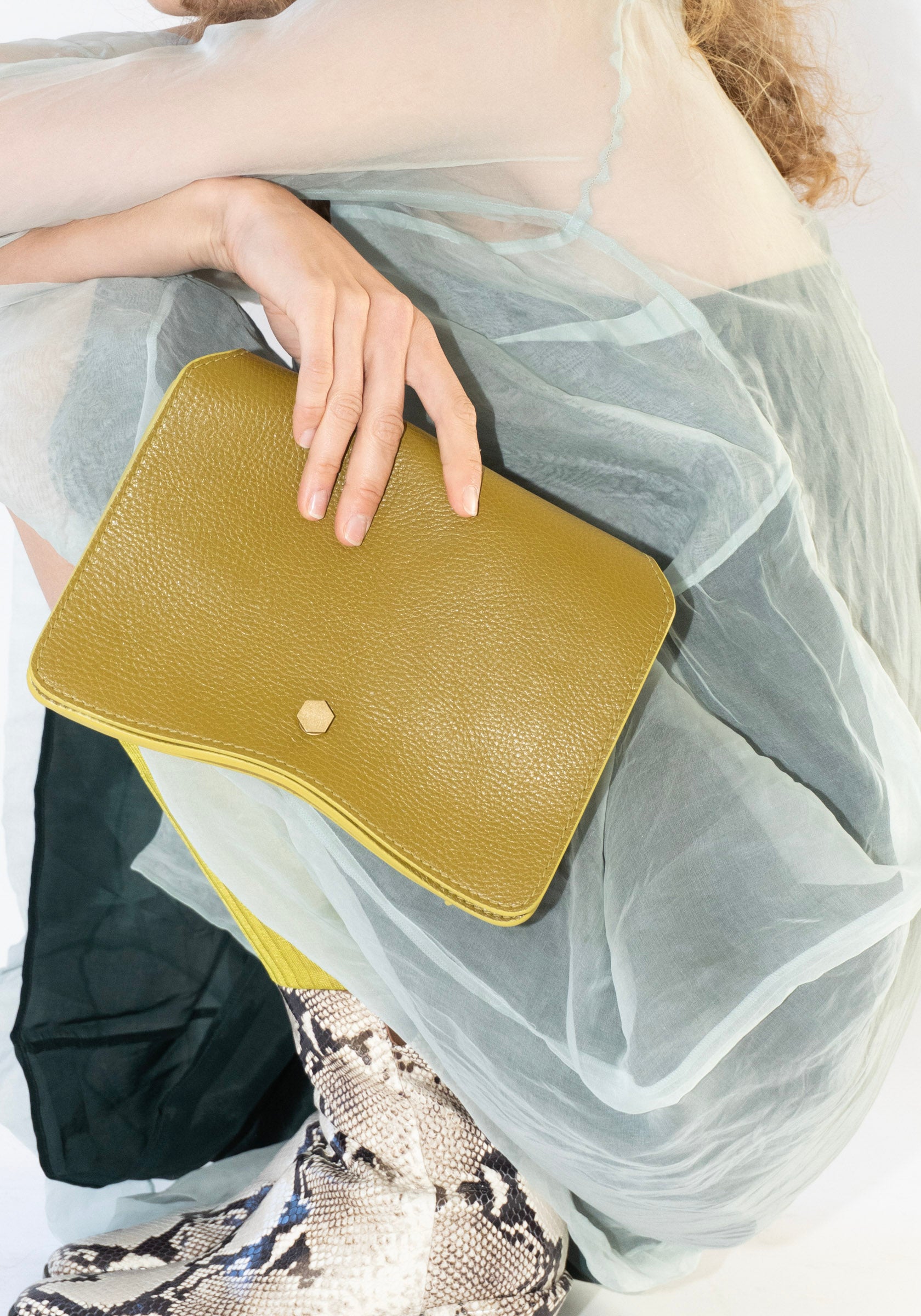 Val Bag in Green Ochre