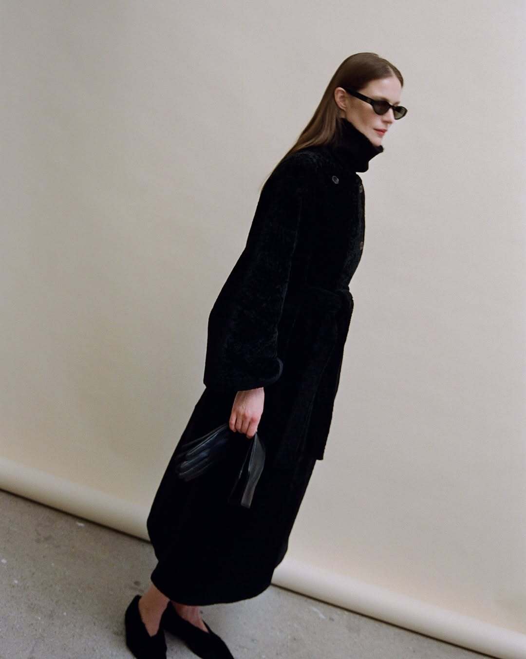 Sandria Coat in Black