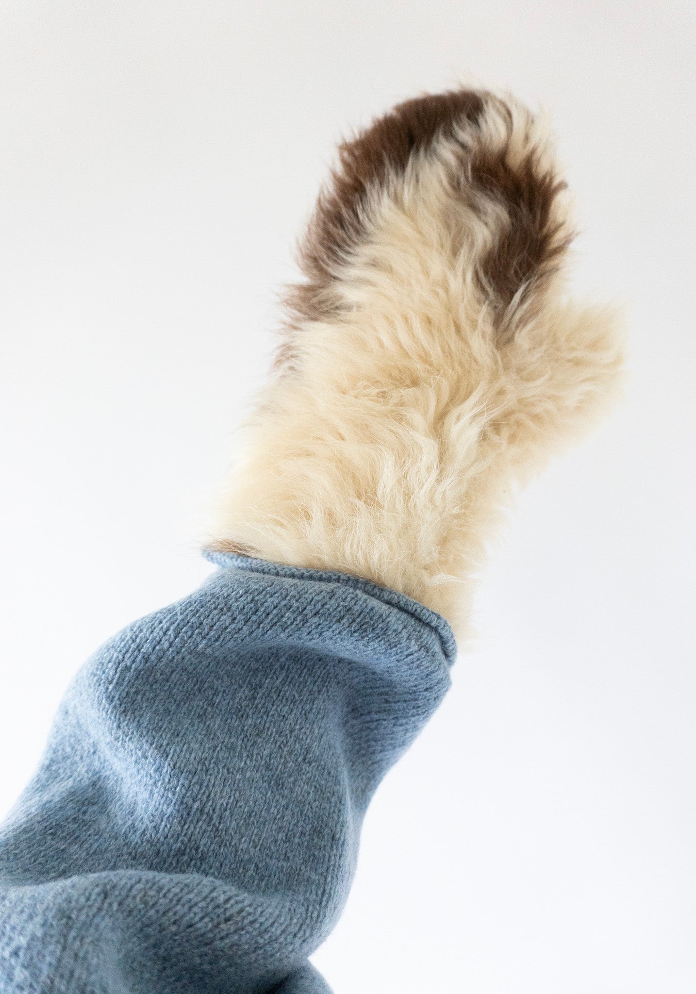 Cawley Cow Sheepskin Mittens