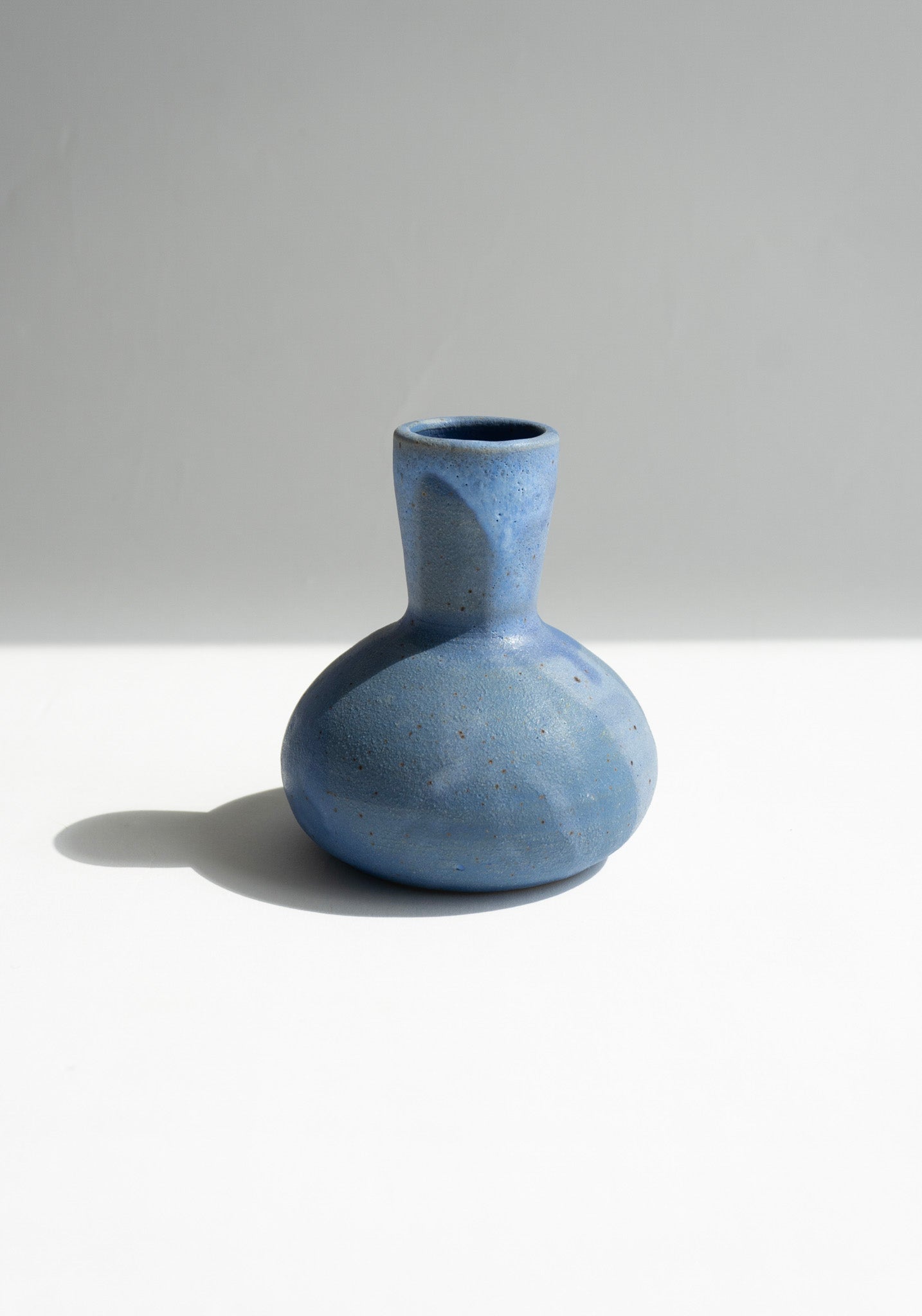 Ahmee Ceramics Blue Bud Vase