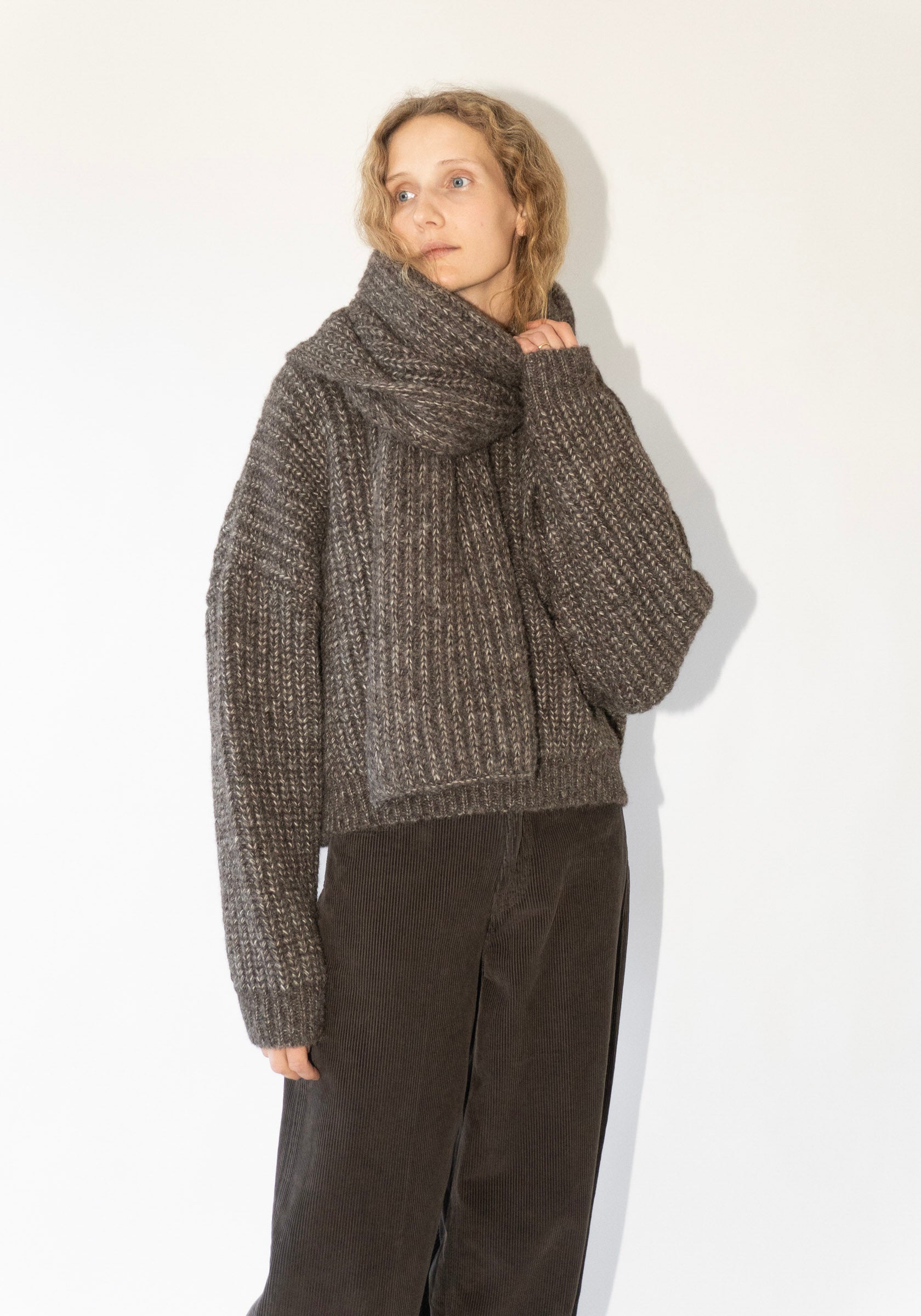 Chunky Scarf in Dusk