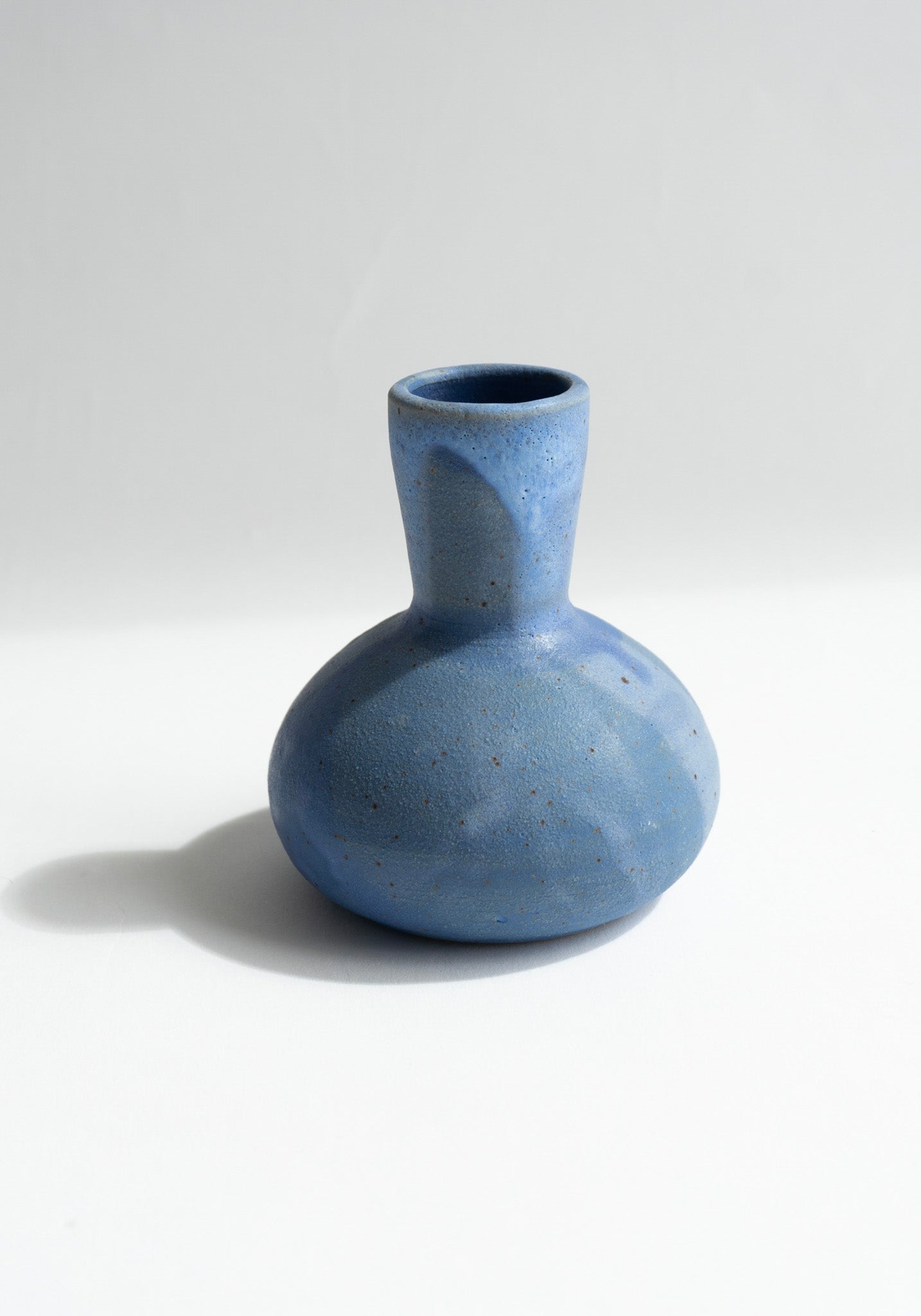 Ahmee Ceramics Blue Bud Vase