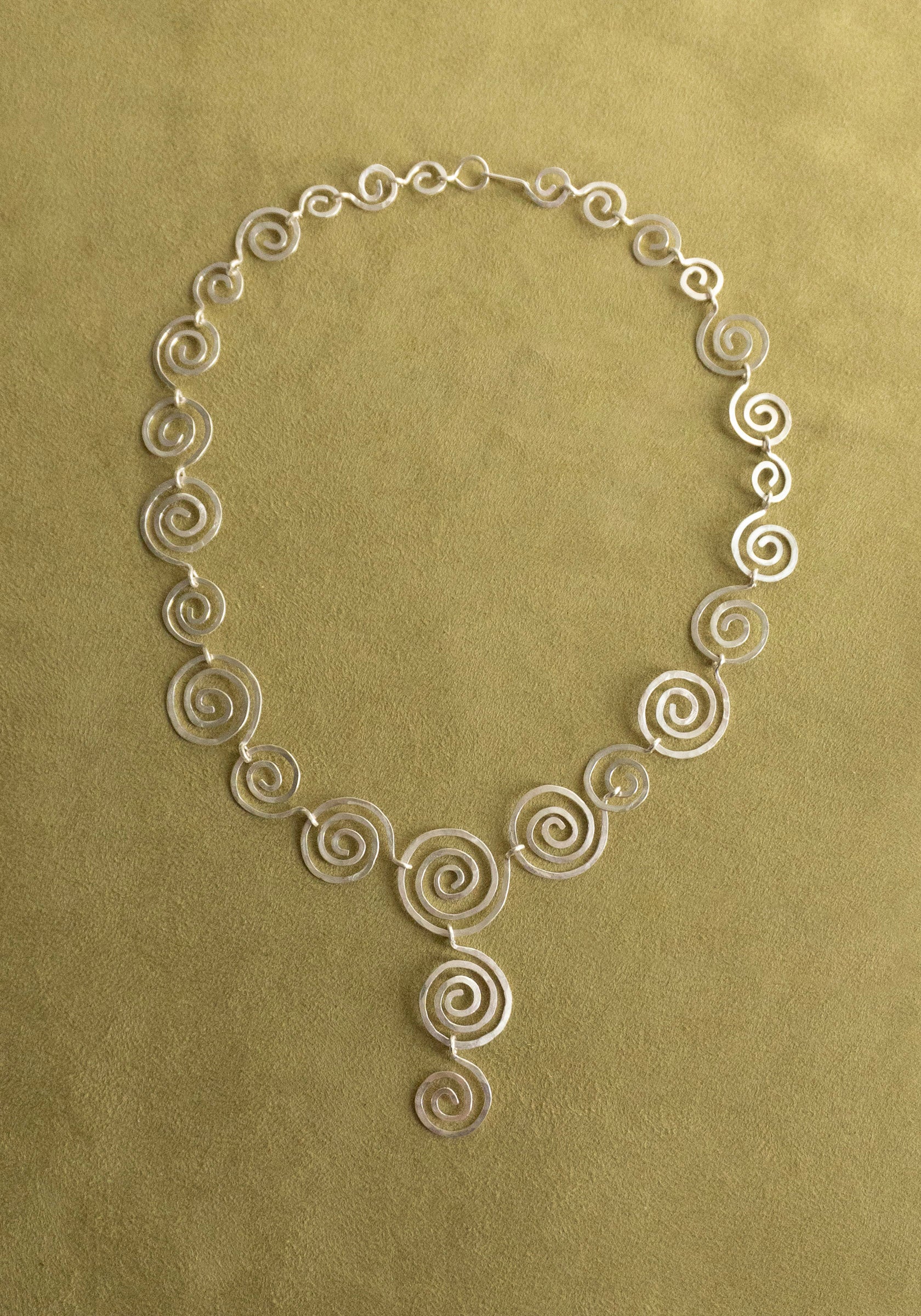 Ode to Art Necklace in Sterling Silver