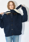 Wylie Cardigan Sweater in Navy