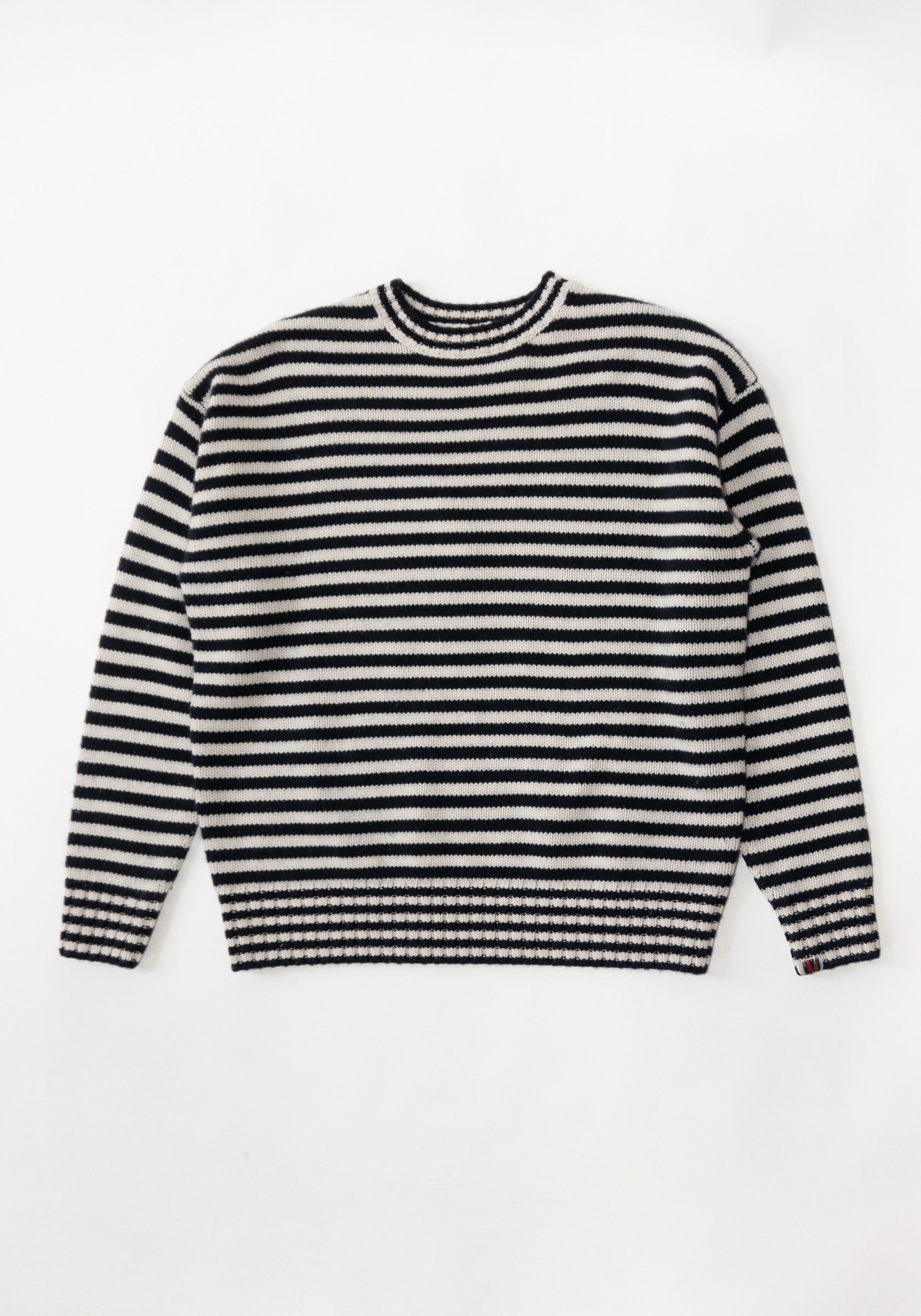 Cashmere Lovely no.383 Sweater in Breton Stripes