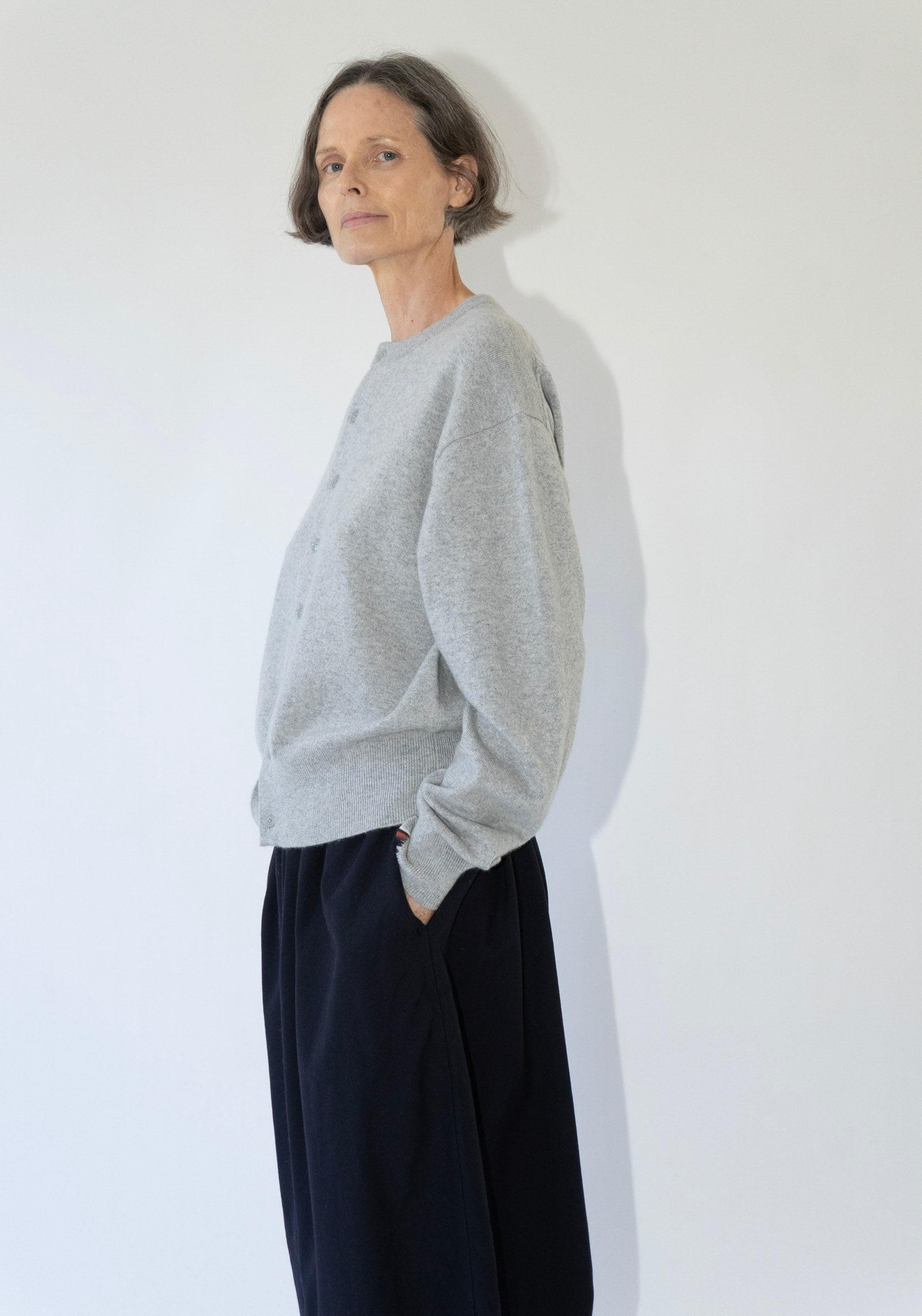 Luce Cardigan in Grey