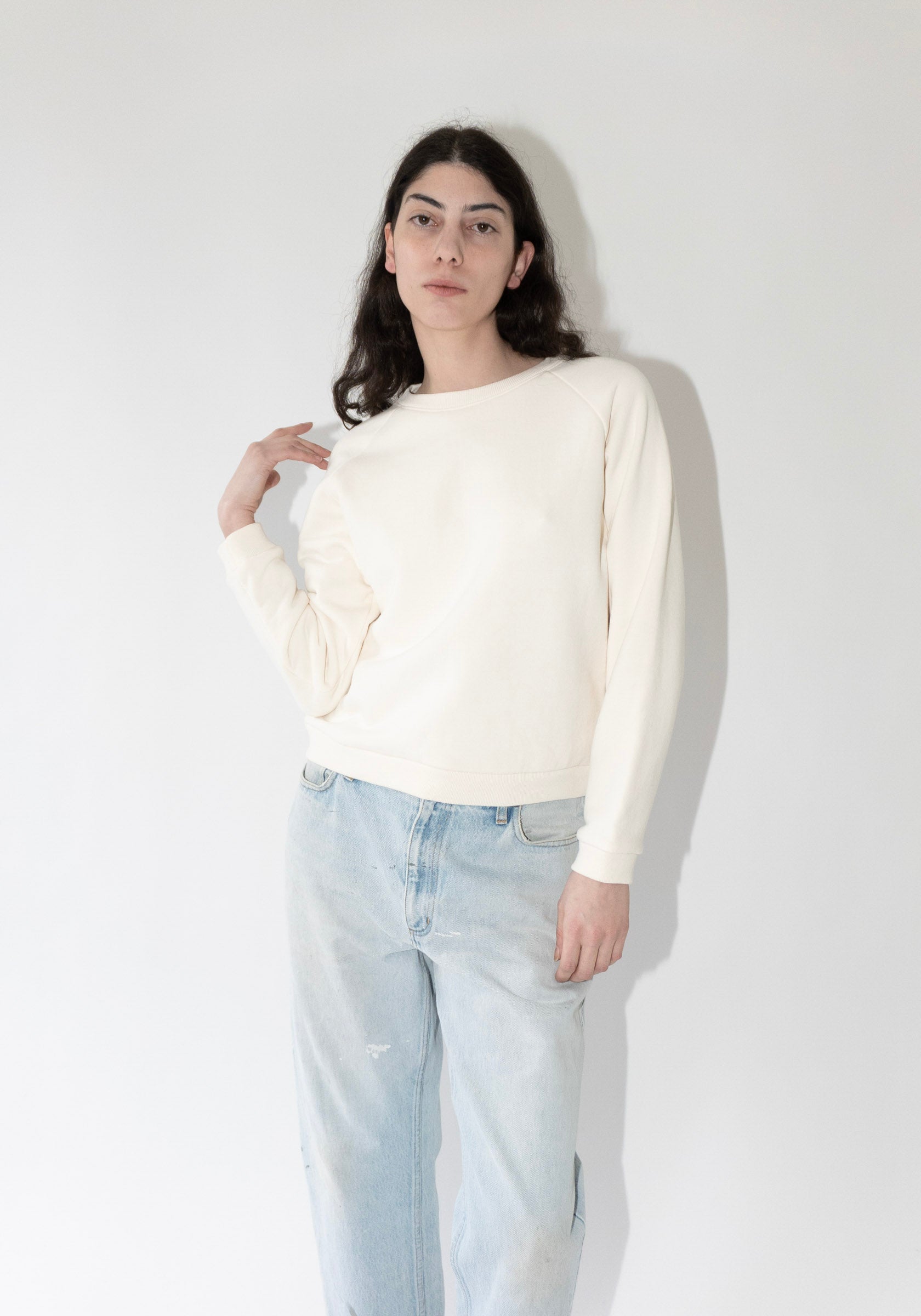 Jamie Haller Daily Sweatshirt in Ecru