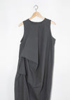 Lauren Manoogian Ripstop Dress in Coal