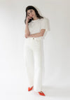 Ruadh Quinn Selvedge Jean in White