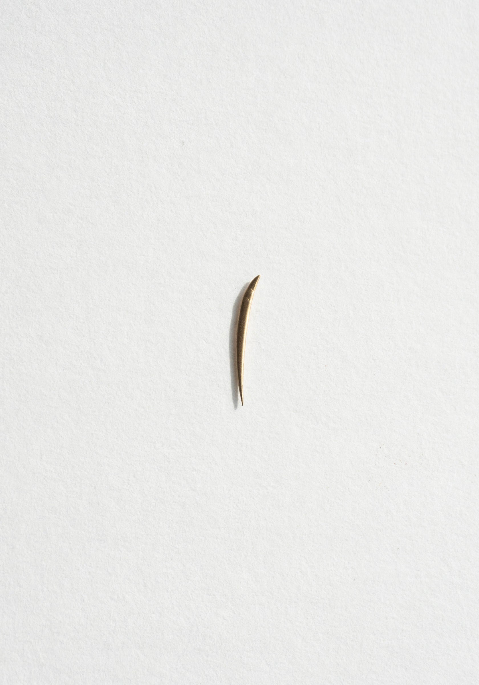 Wwake Long Blade Wisp Earring