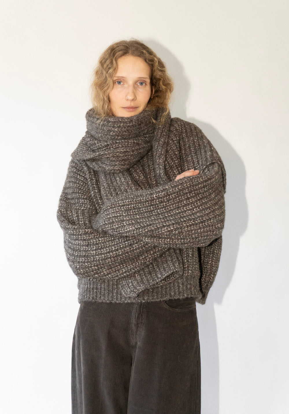 Chunky Scarf in Dusk