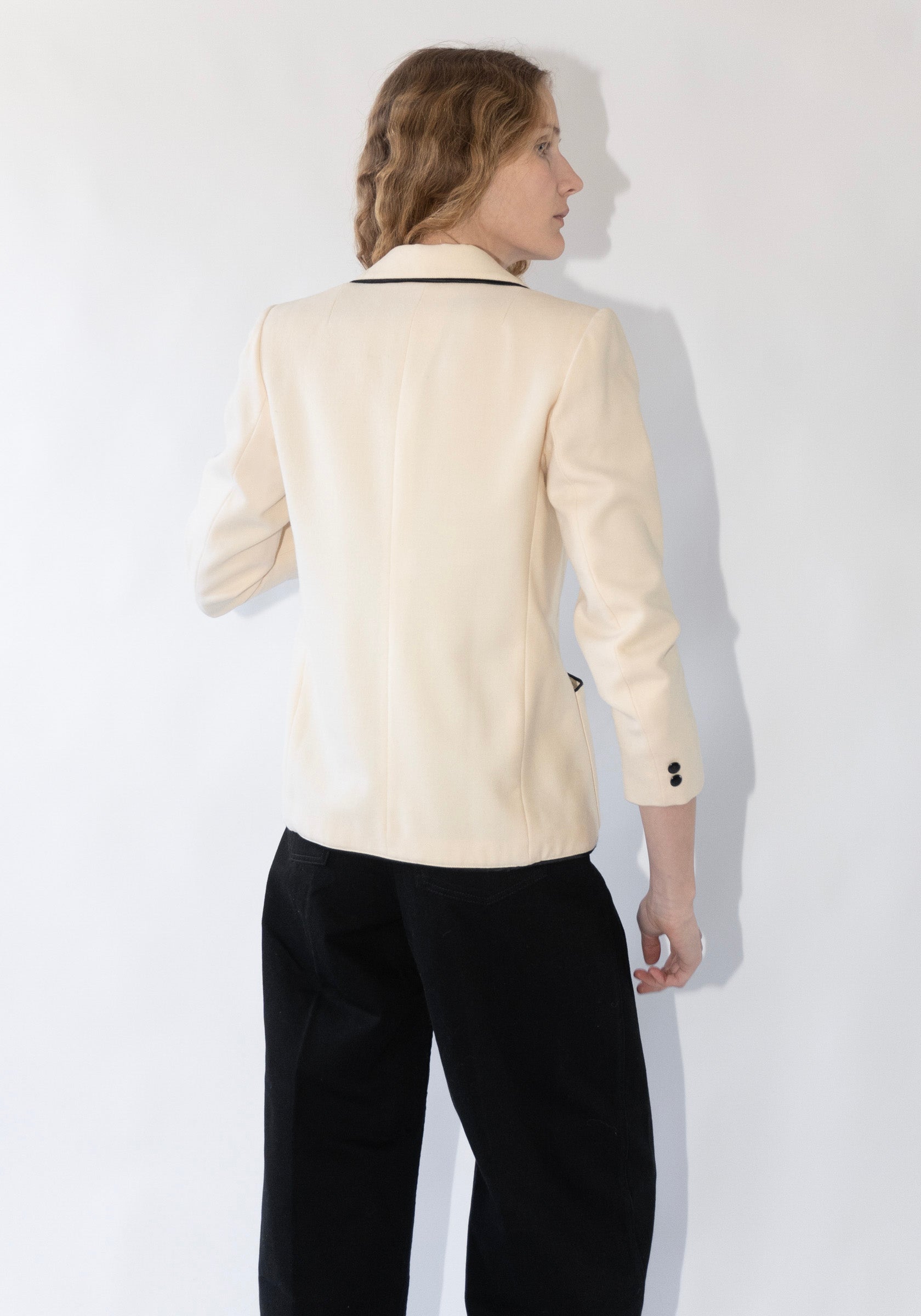 Vintage Guy Laroche Jacket in Ivory