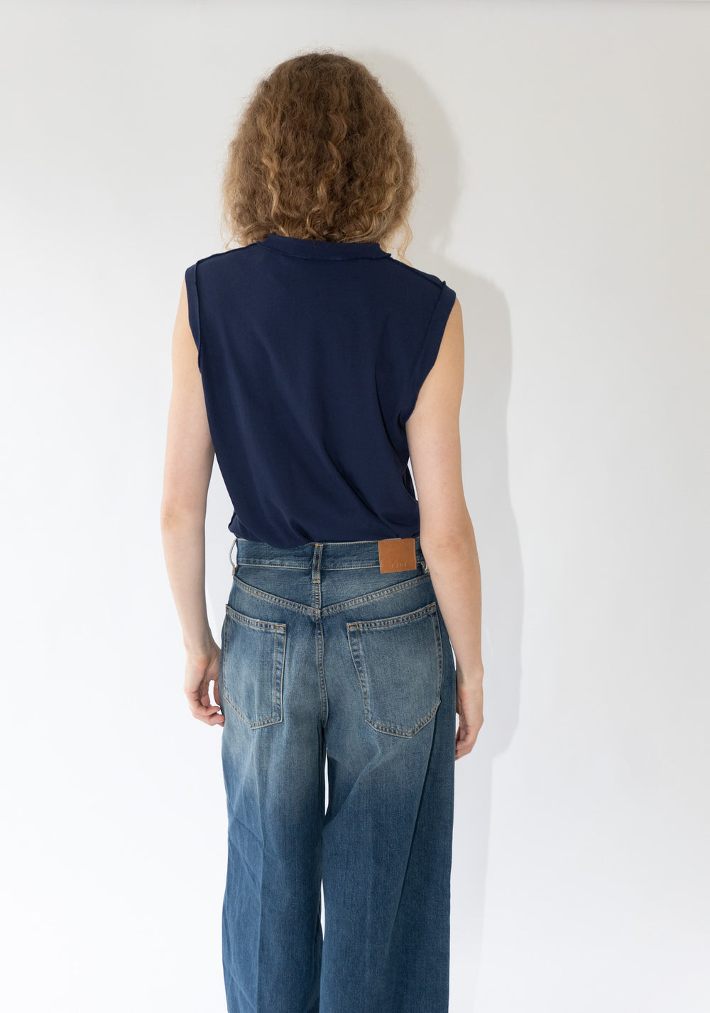 6397 Inside Out Tank in Ink