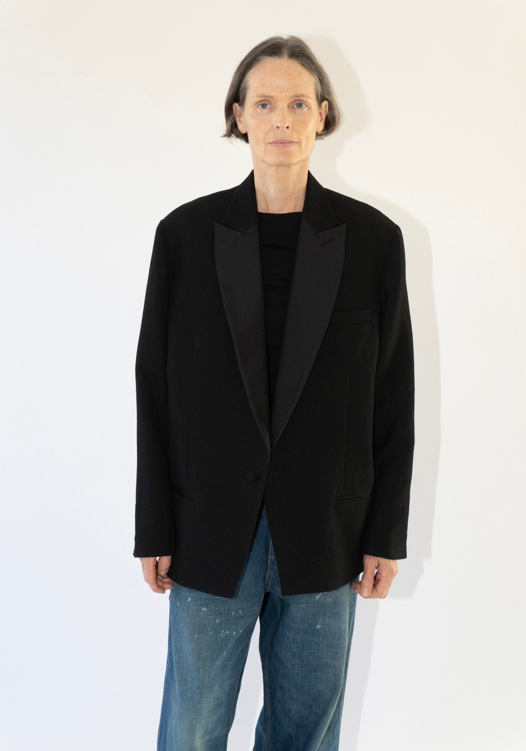 6397 Alt Tux Jacket in Black