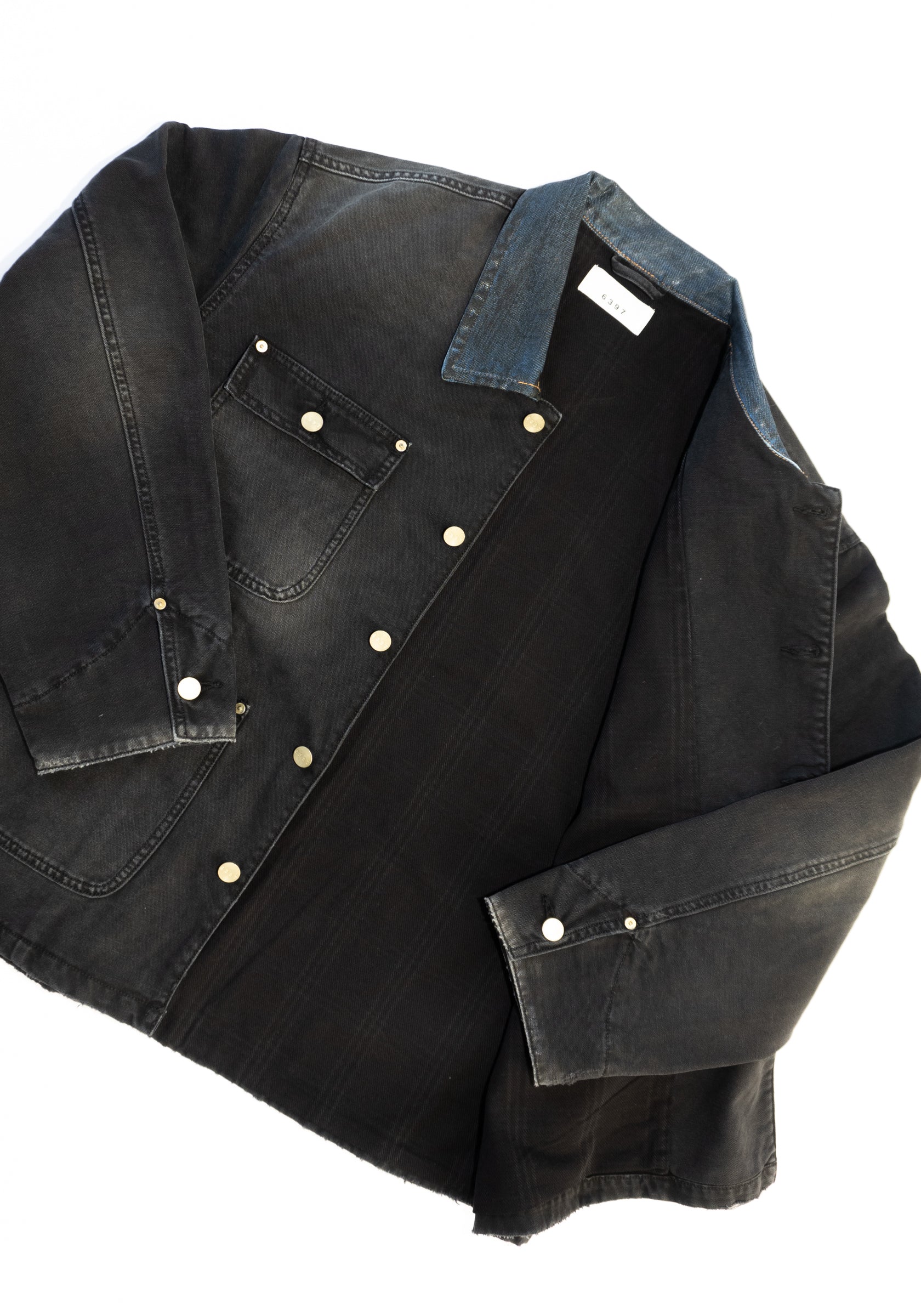 Chore Coat in Washed Black